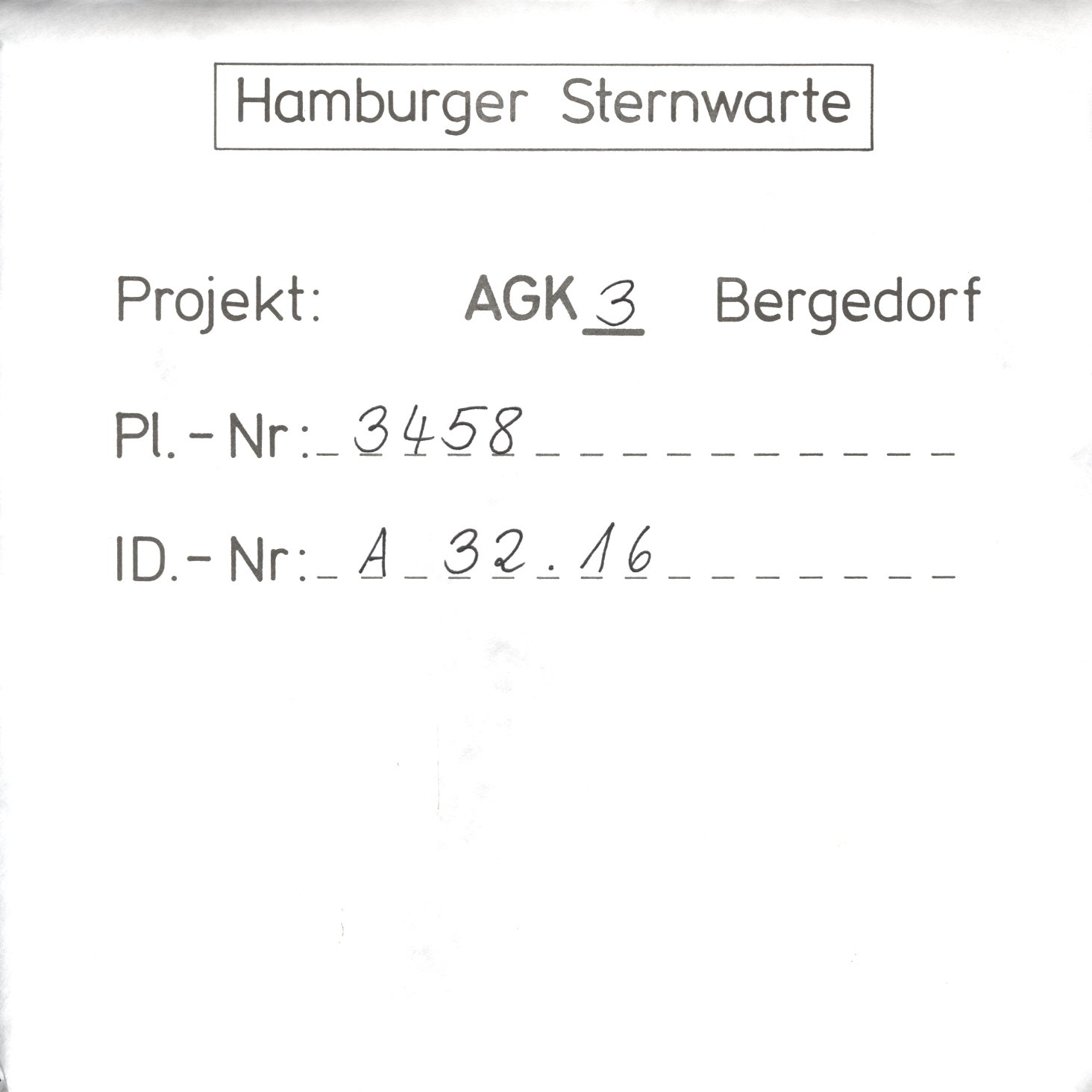 Plattenhuelle AG03458