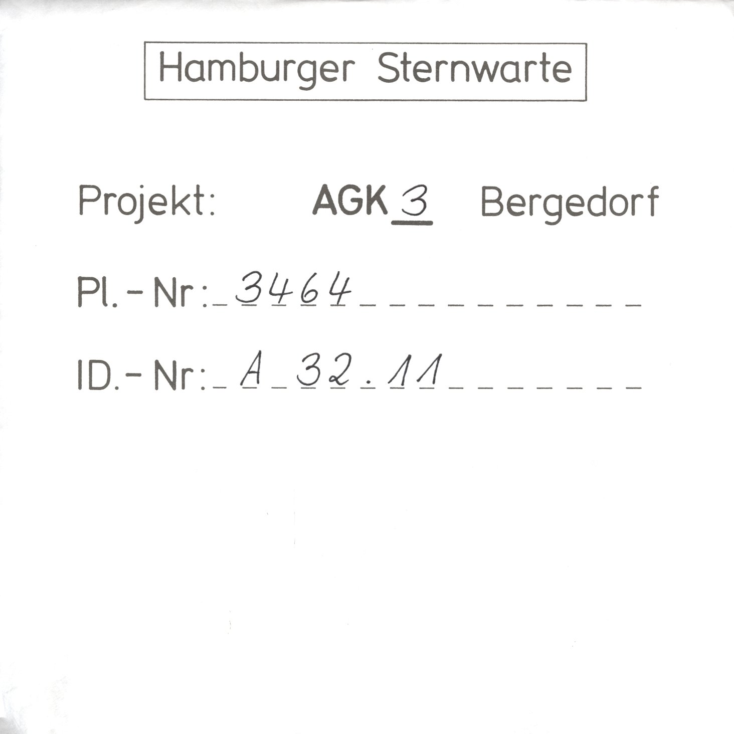 Plattenhuelle AG03464