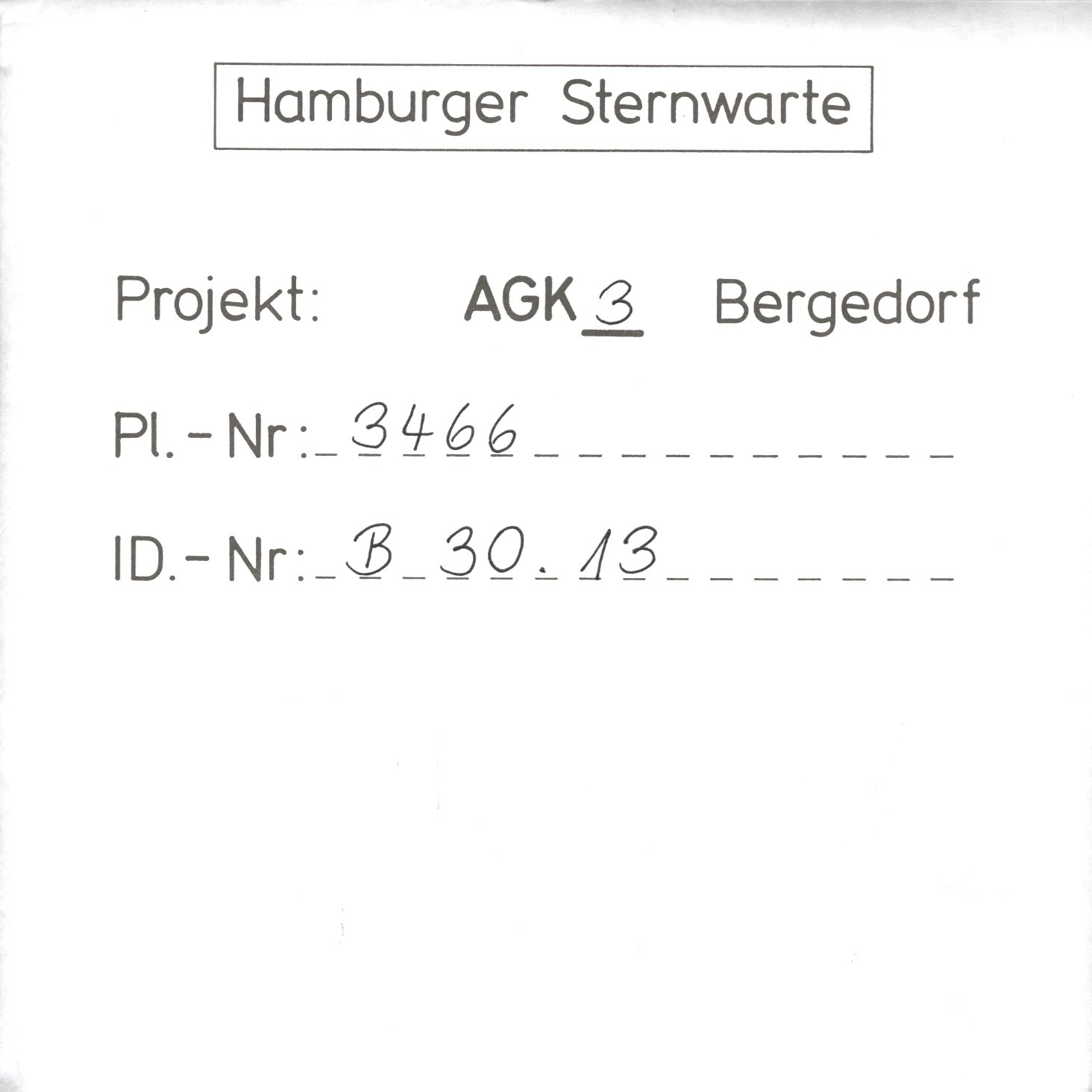 Plattenhuelle AG03466