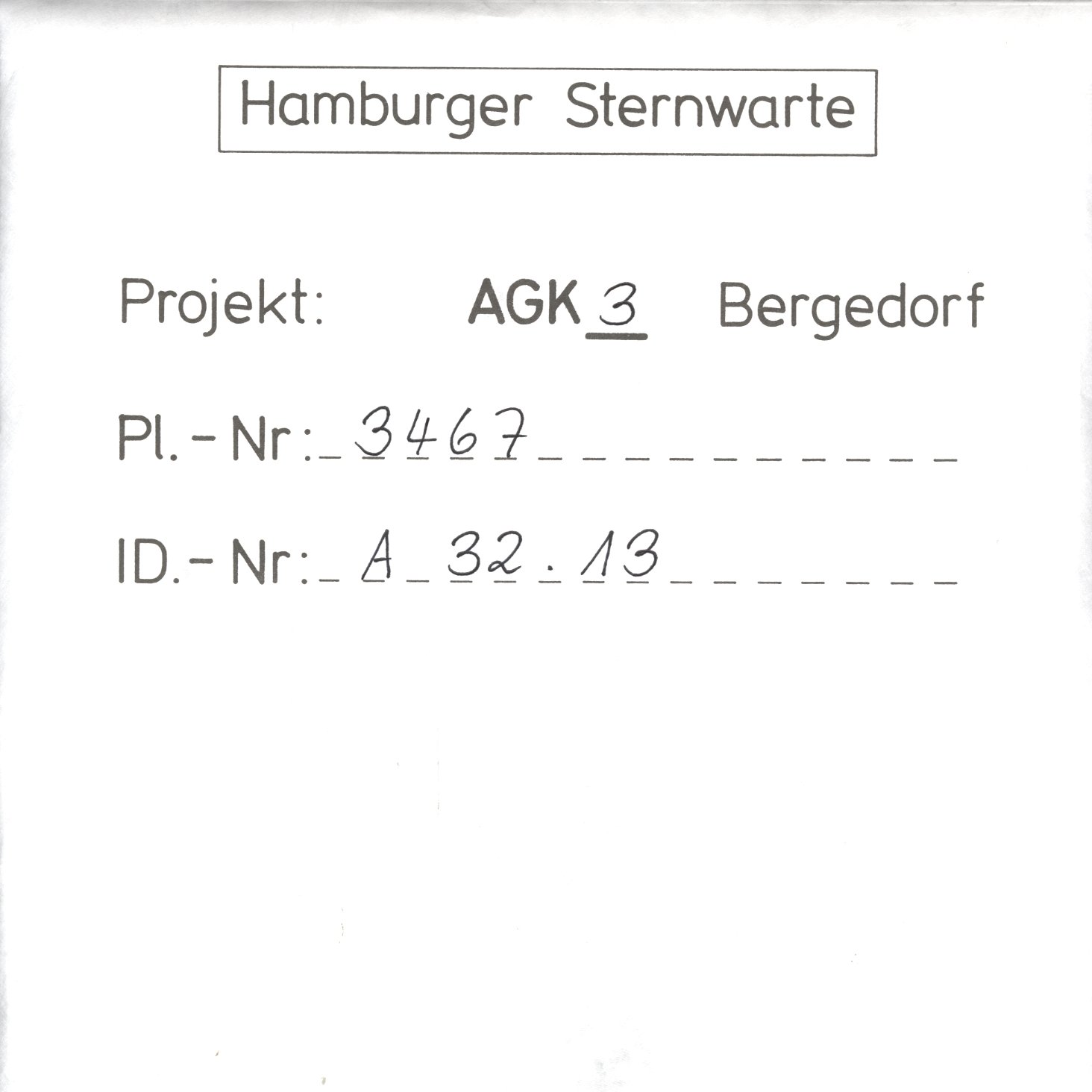 Plattenhuelle AG03467