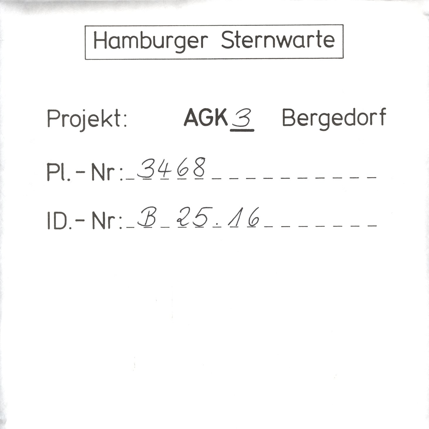 Plattenhuelle AG03468