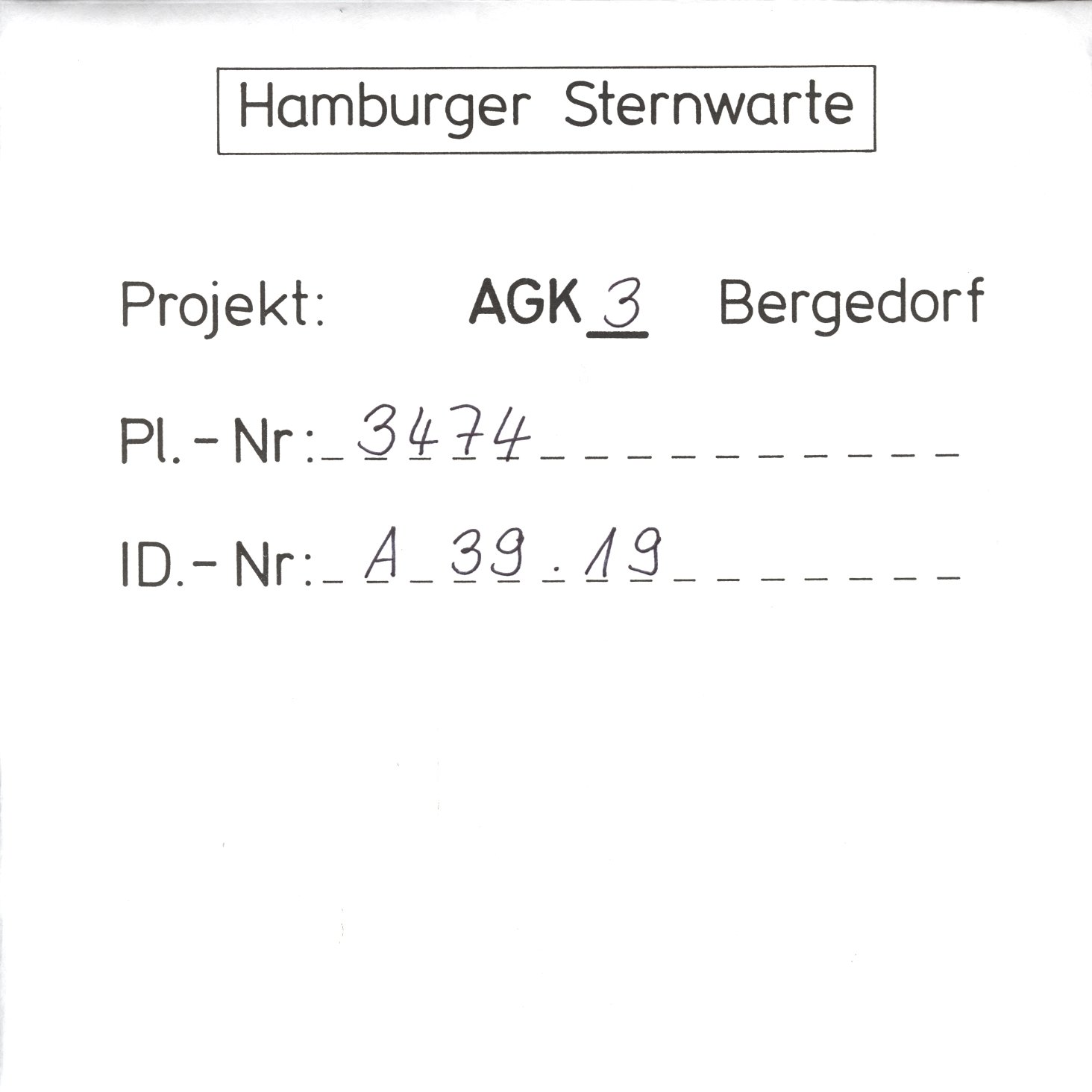 Plattenhuelle AG03474