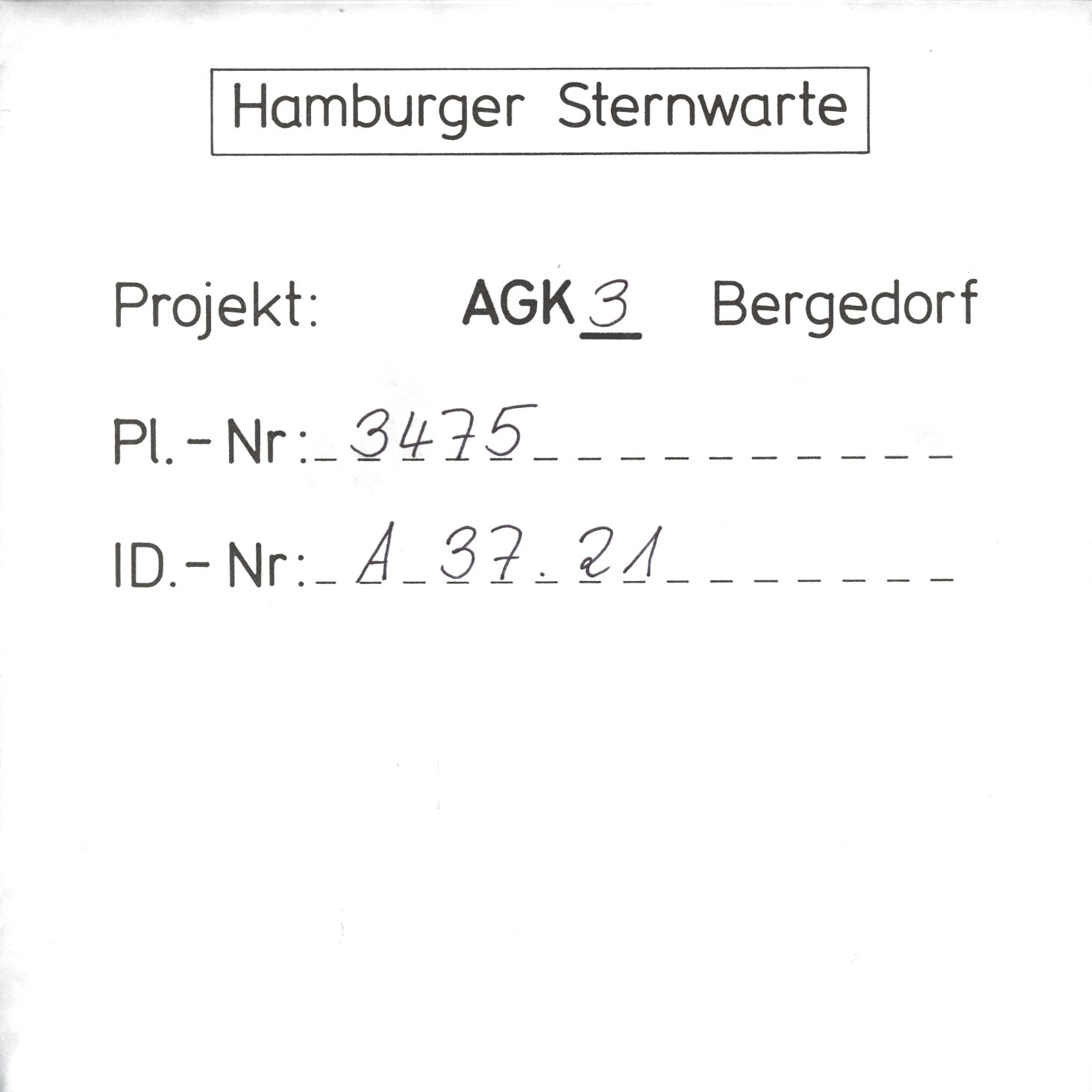 Plattenhuelle AG03475