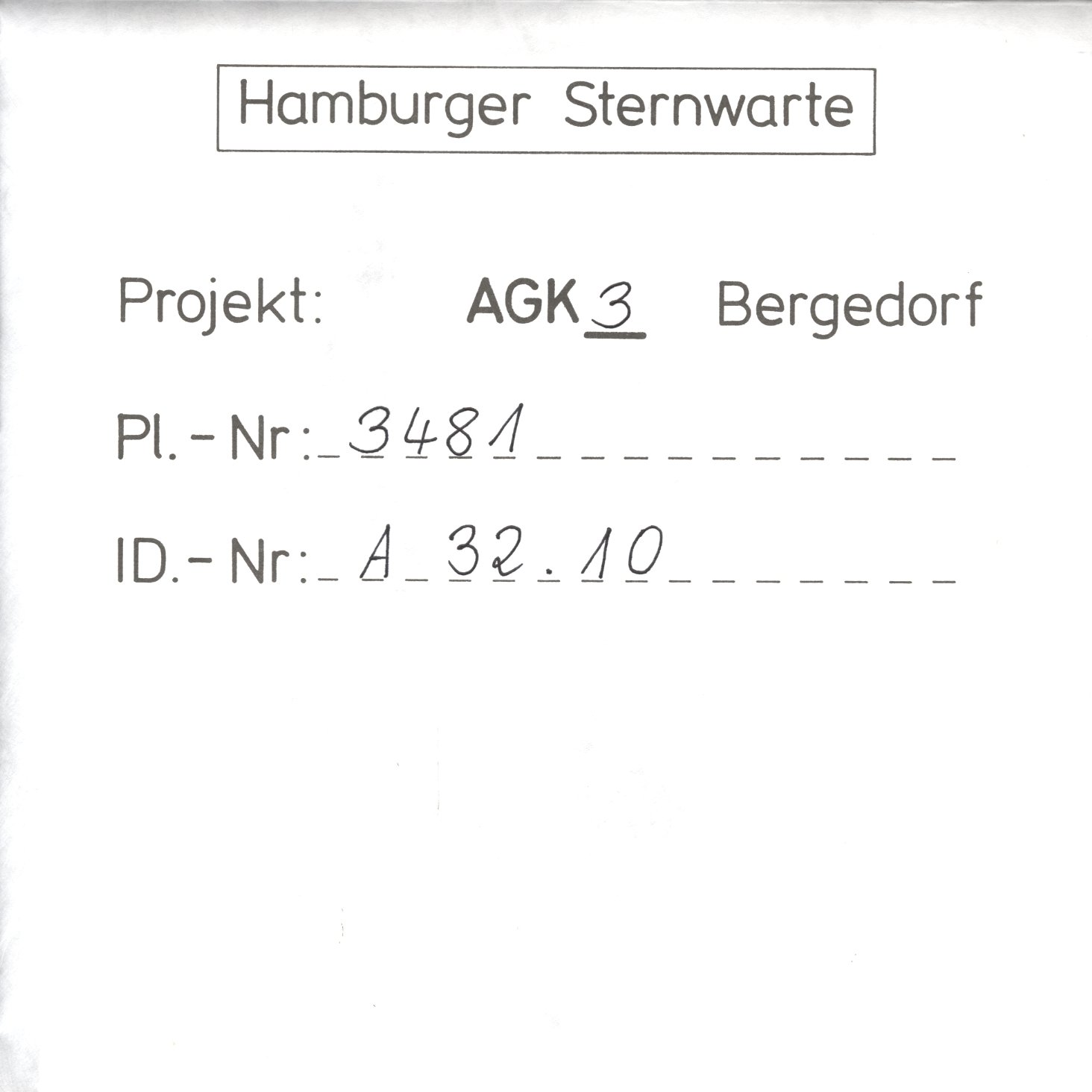 Plattenhuelle AG03481