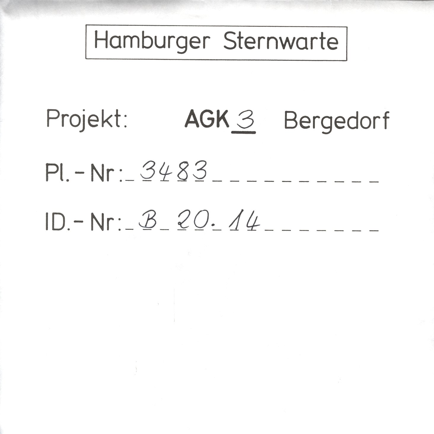 Plattenhuelle AG03483