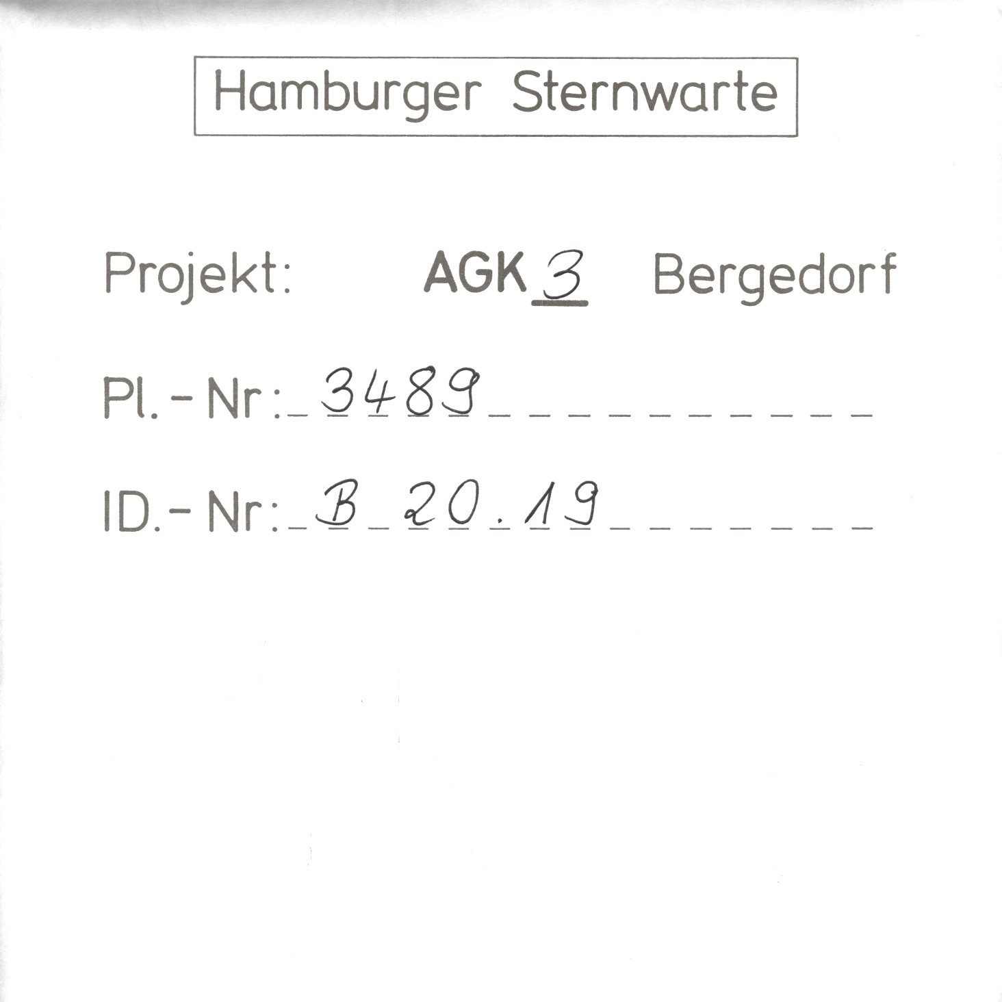 Plattenhuelle AG03489
