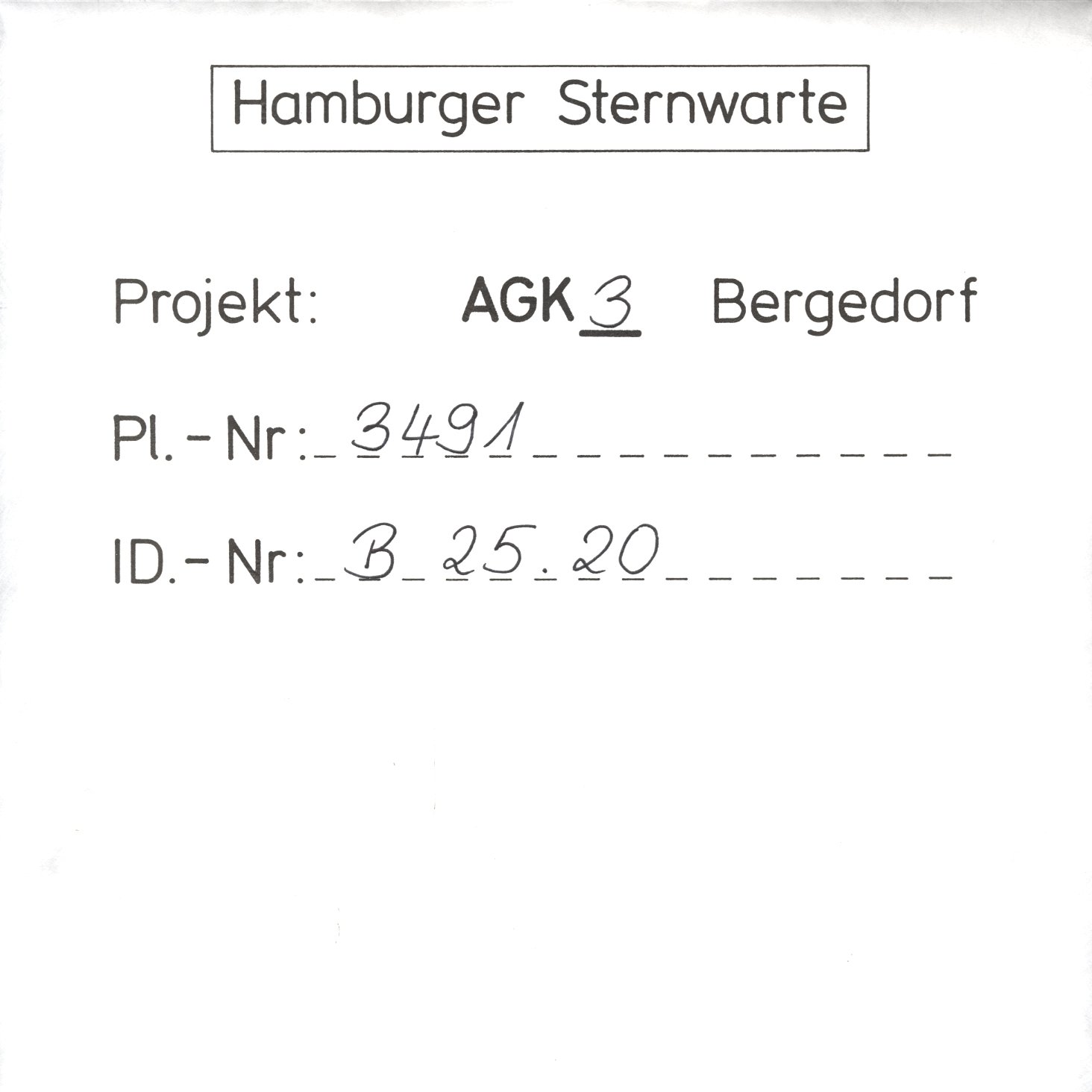 Plattenhuelle AG03491