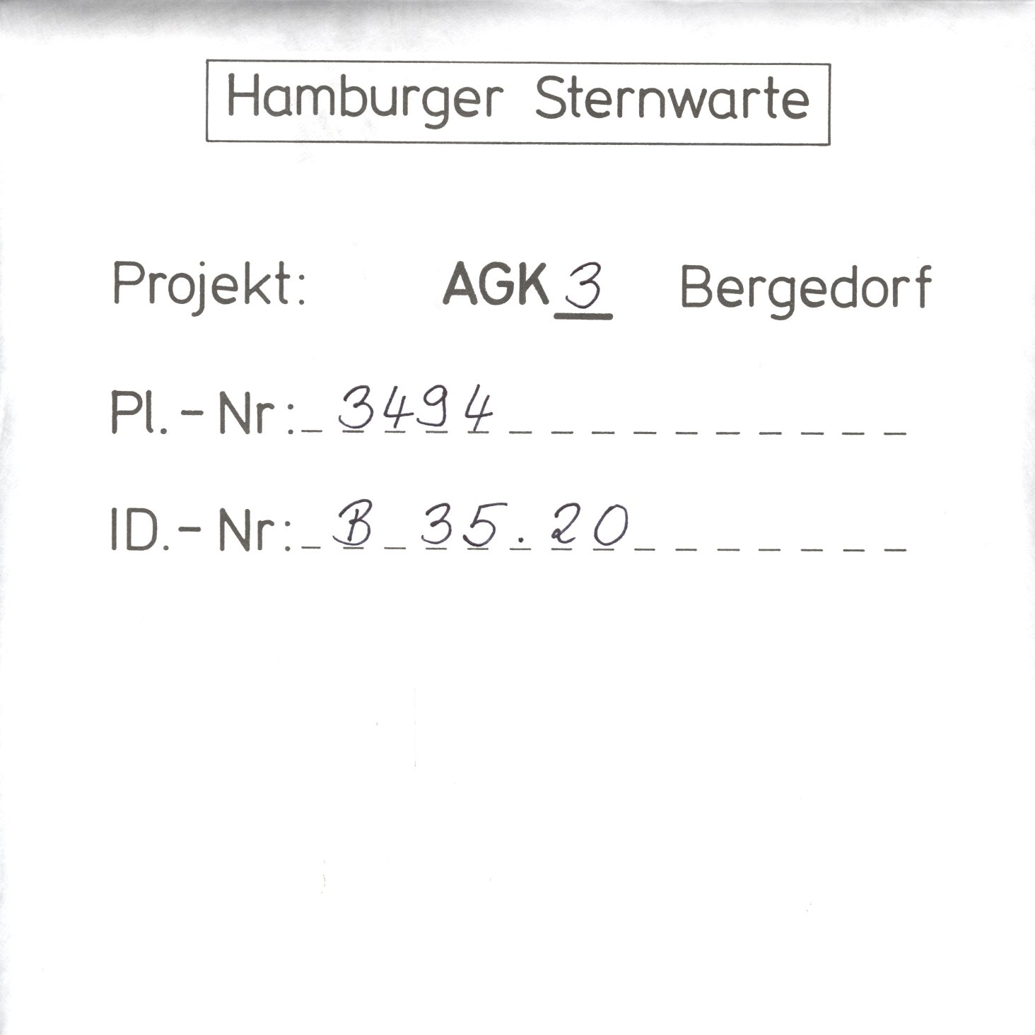 Plattenhuelle AG03494
