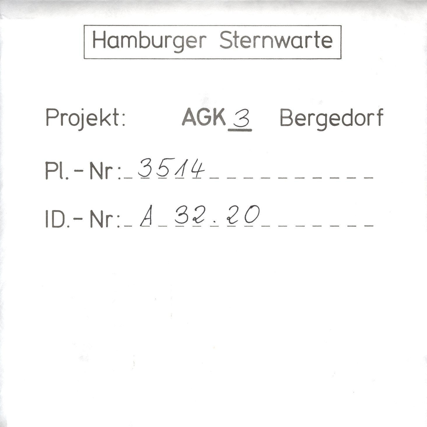 Plattenhuelle AG03514