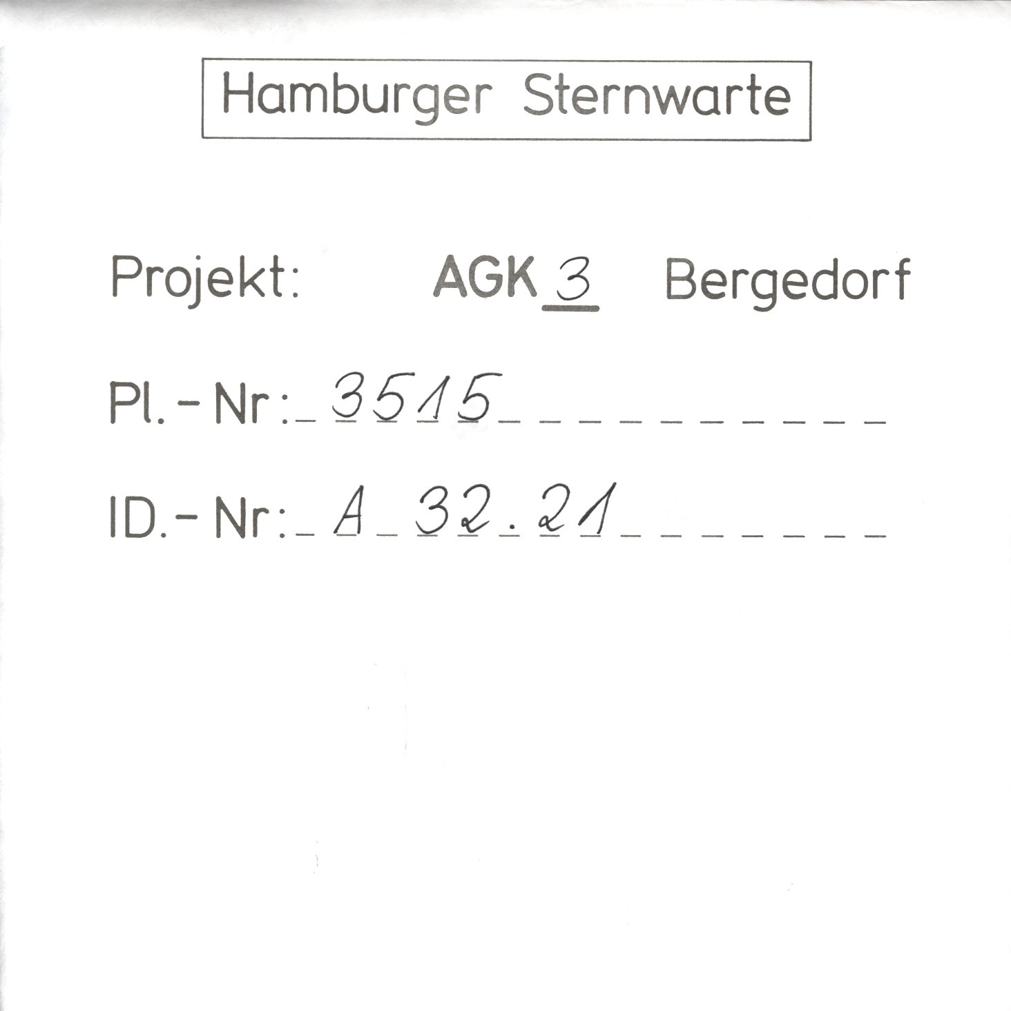 Plattenhuelle AG03515