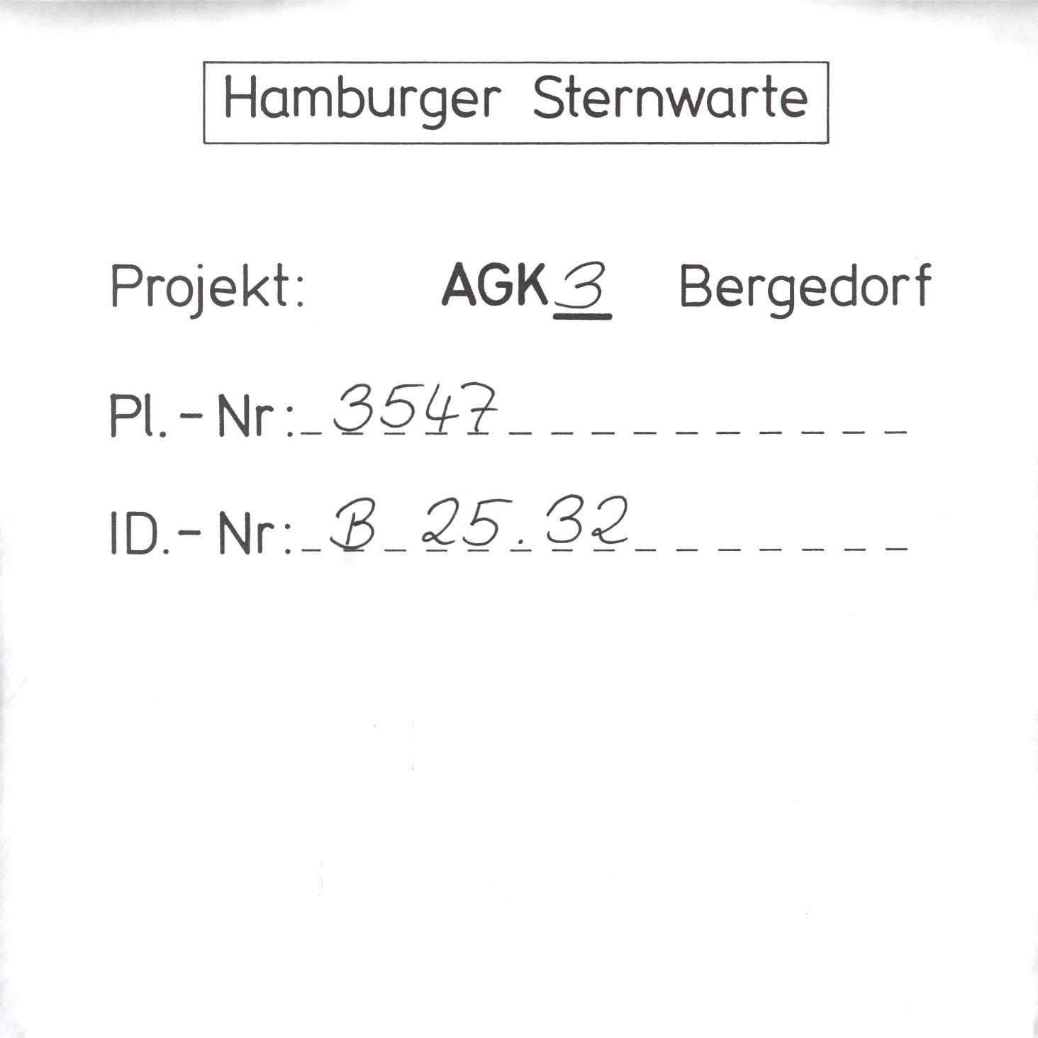 Plattenhuelle AG03547