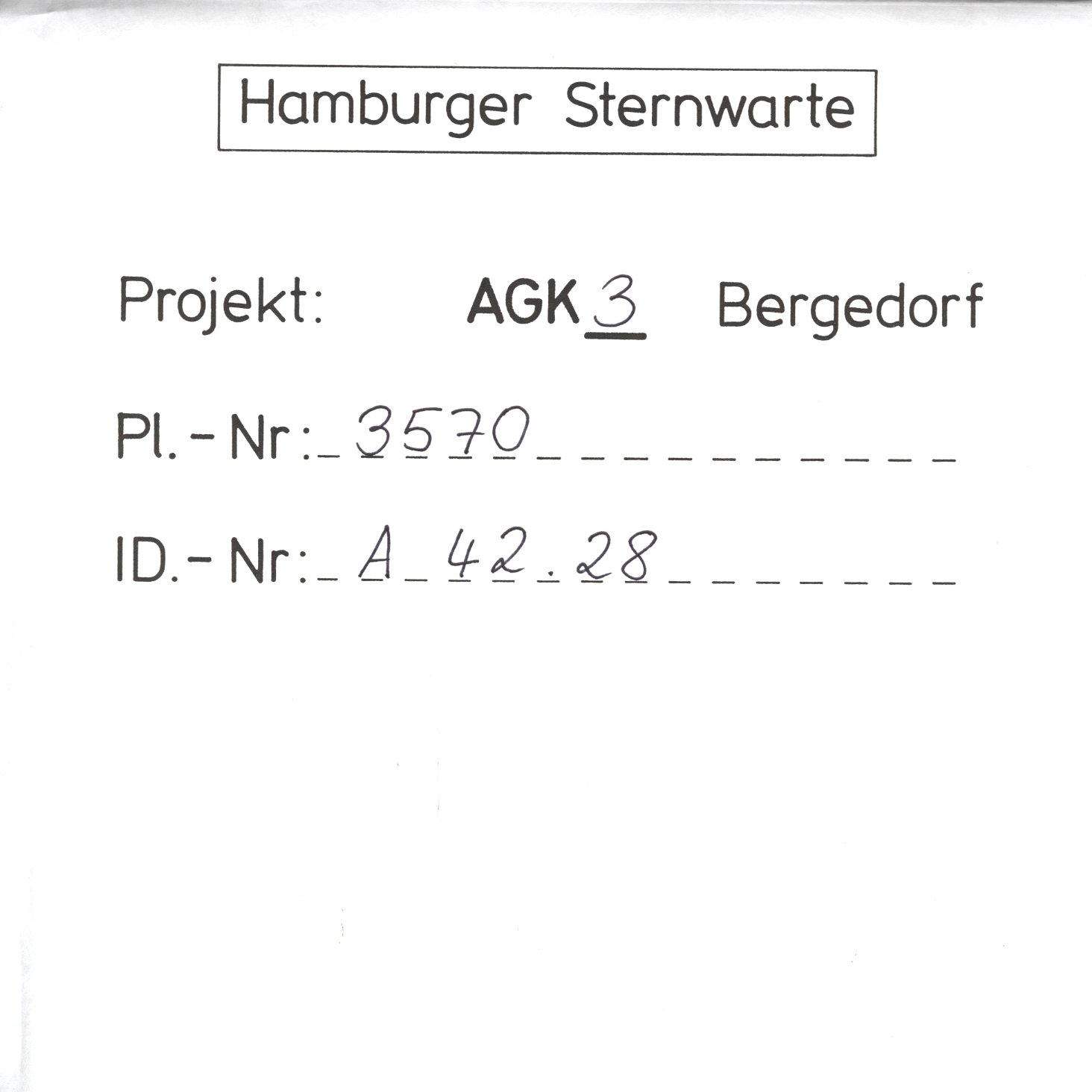 Plattenhuelle AG03570