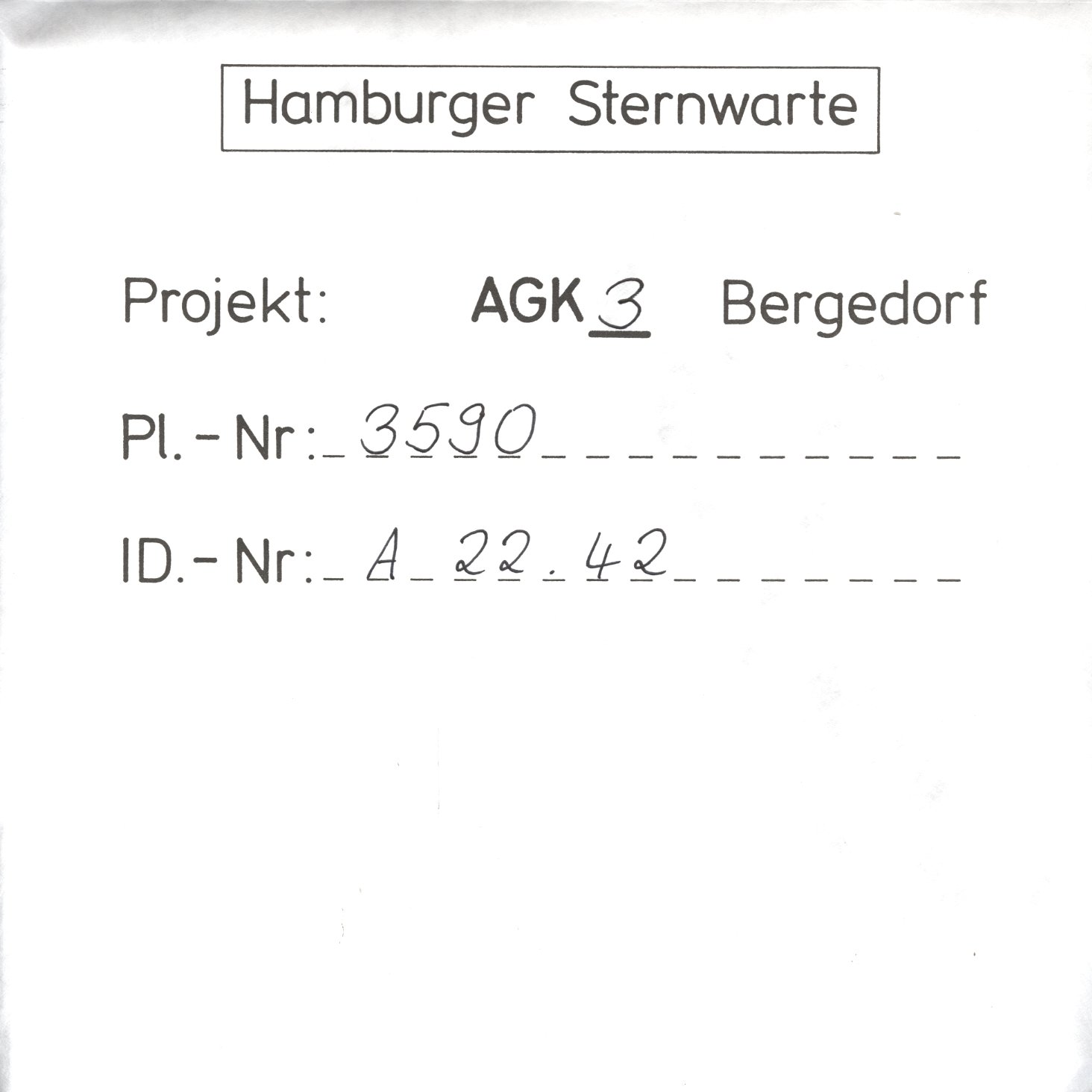 Plattenhuelle AG03590