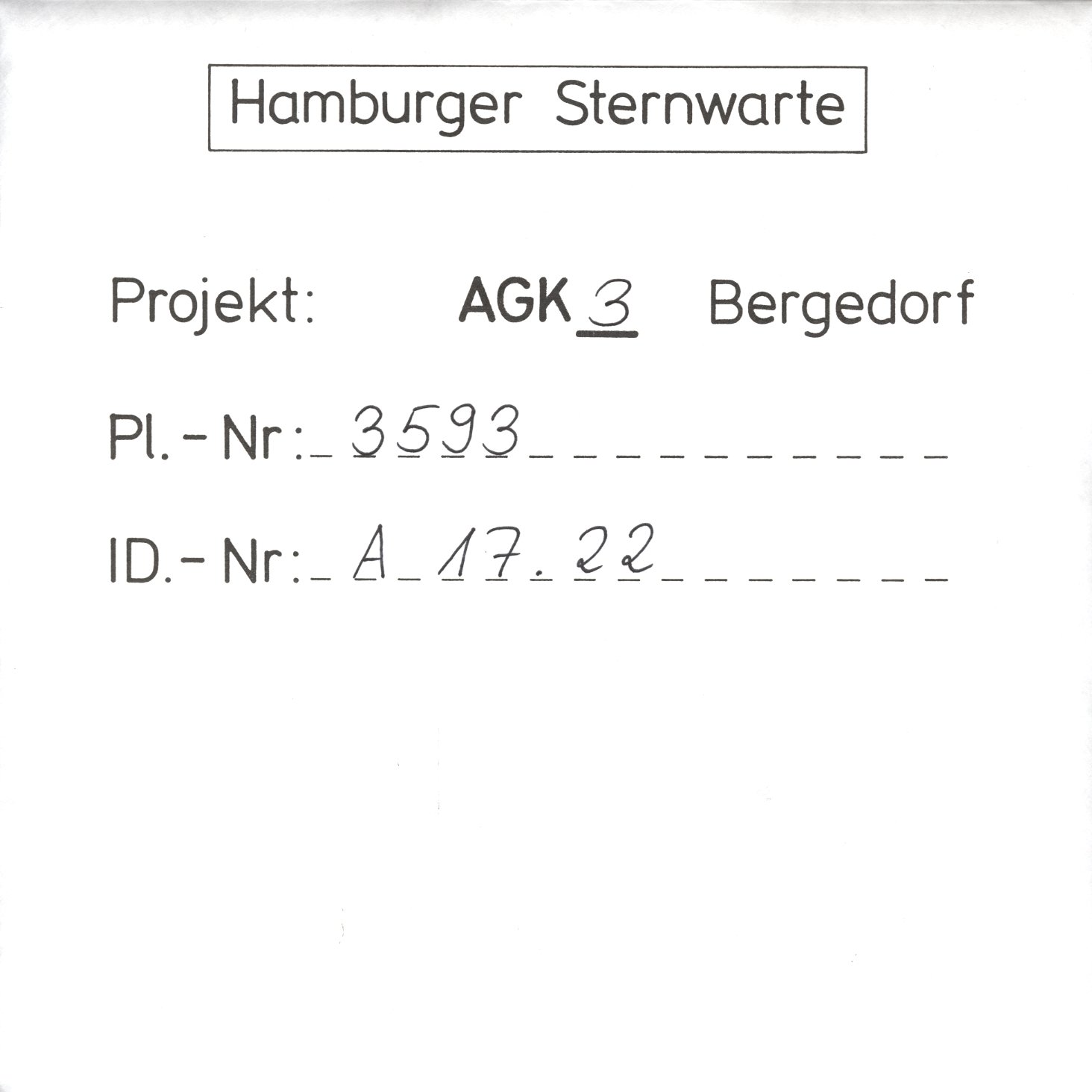 Plattenhuelle AG03593
