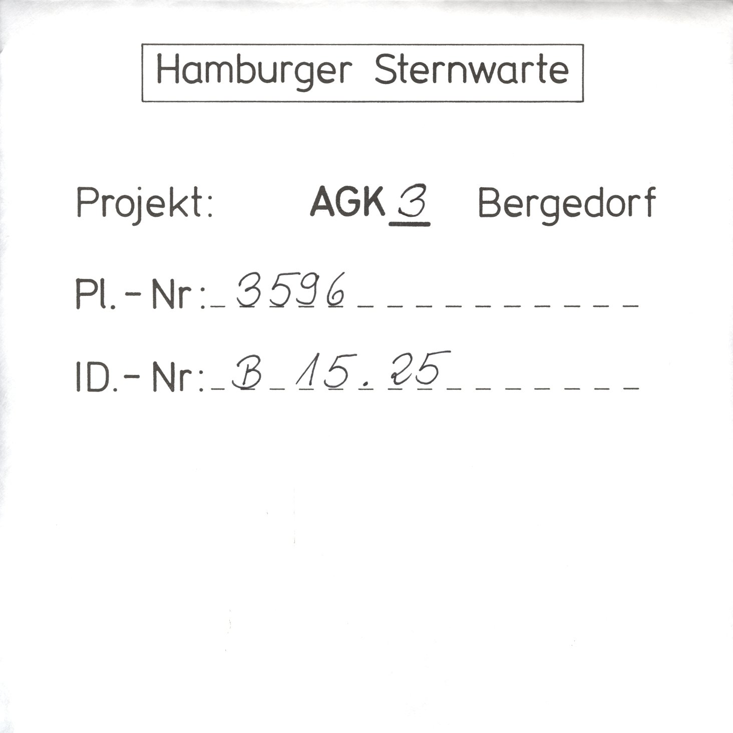 Plattenhuelle AG03596