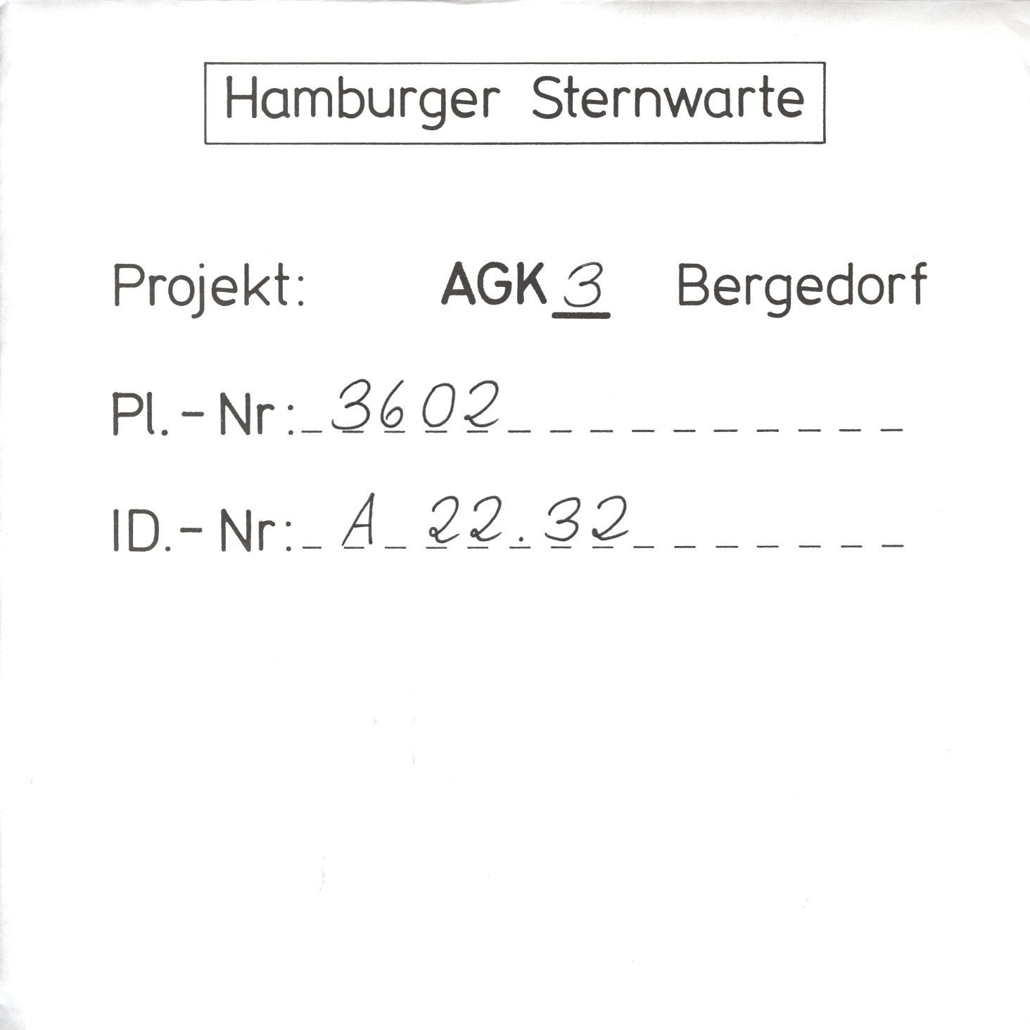 Plattenhuelle AG03602