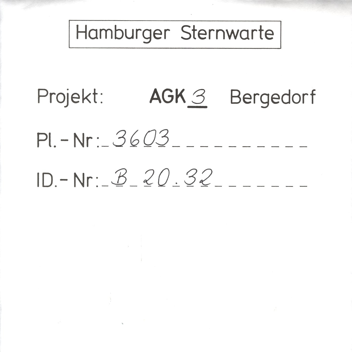 Plattenhuelle AG03603