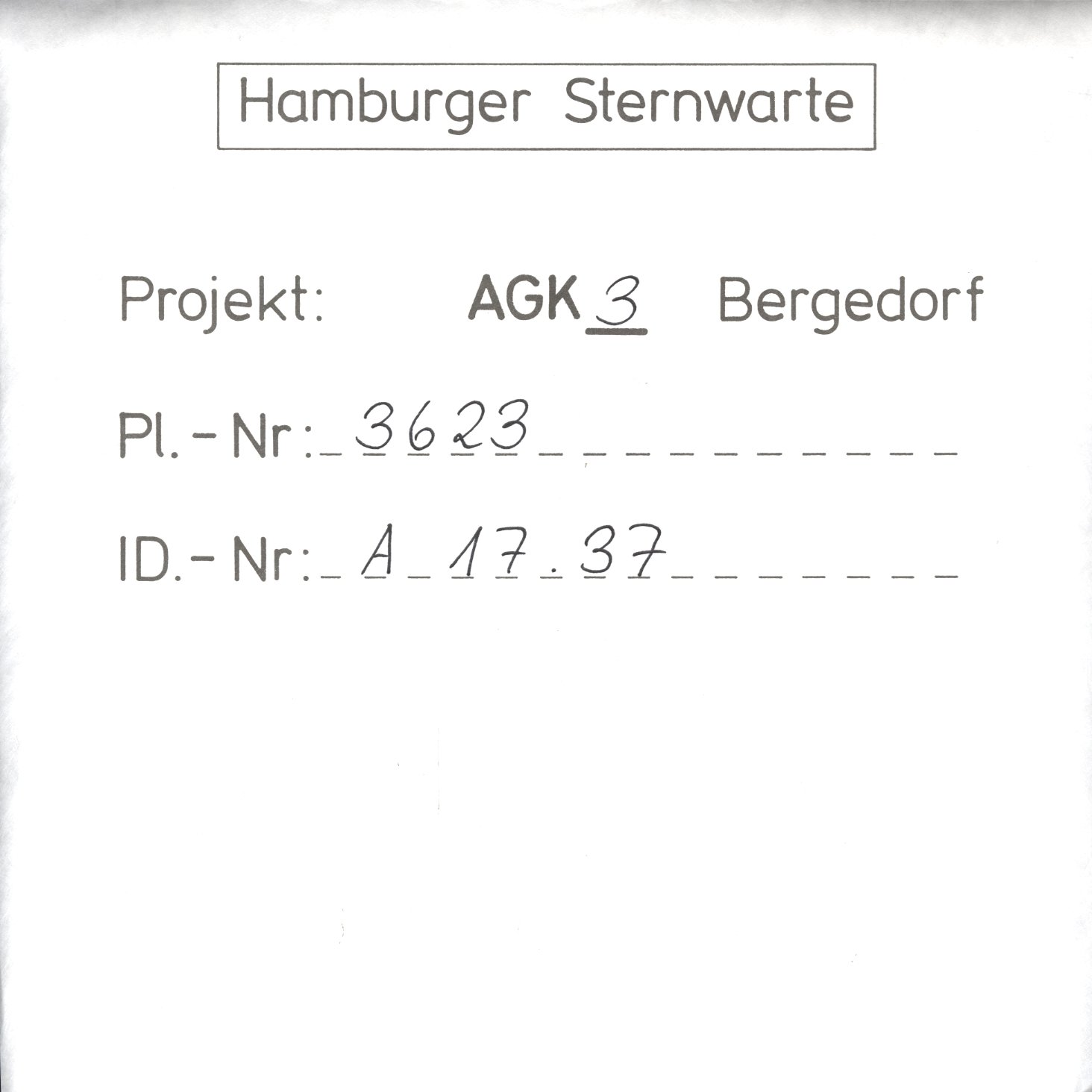 Plattenhuelle AG03623