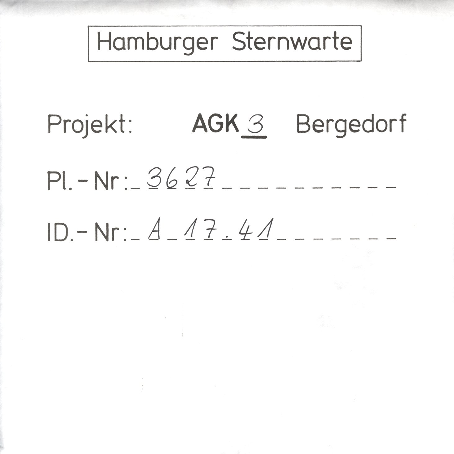 Plattenhuelle AG03627