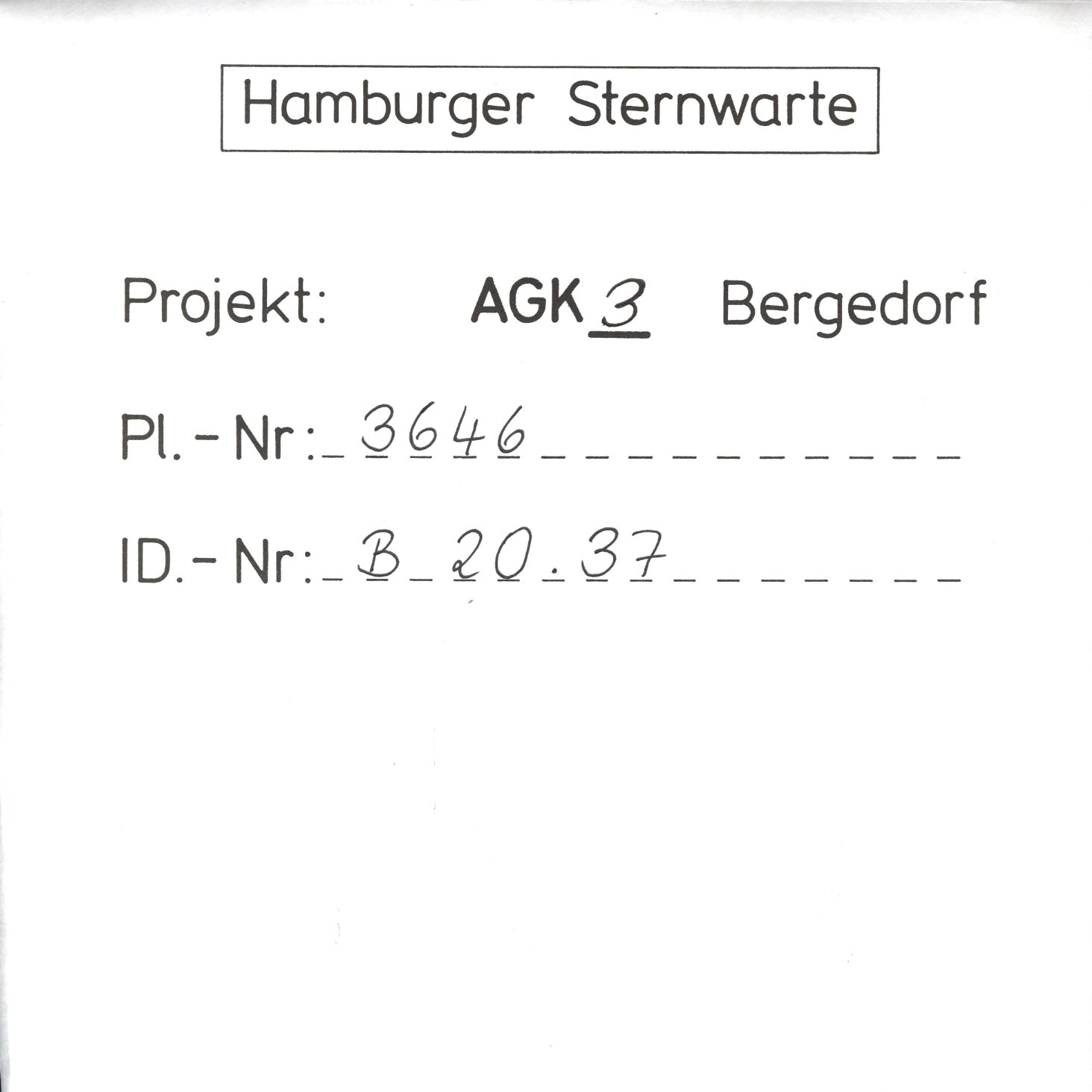 Plattenhuelle AG03646