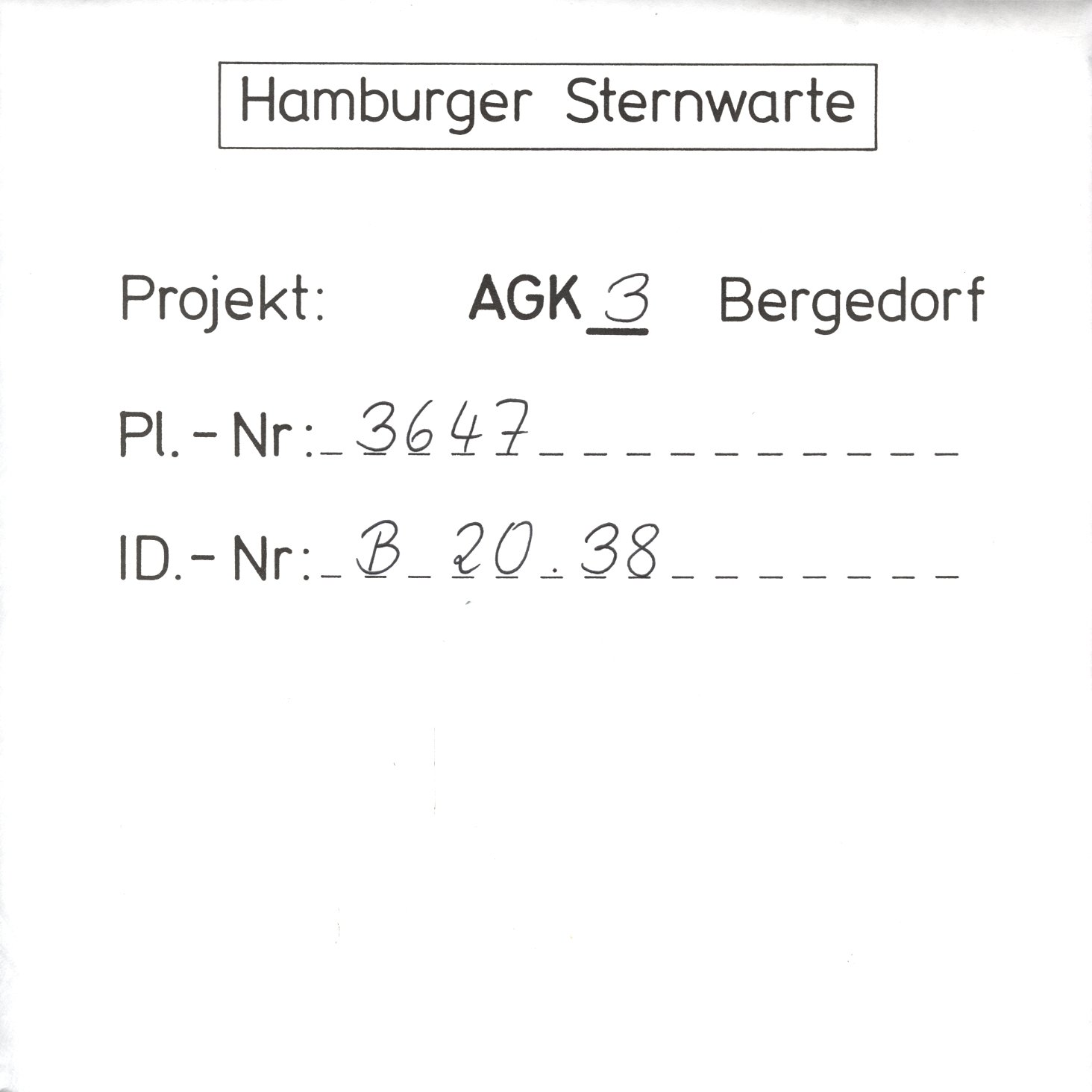 Plattenhuelle AG03647