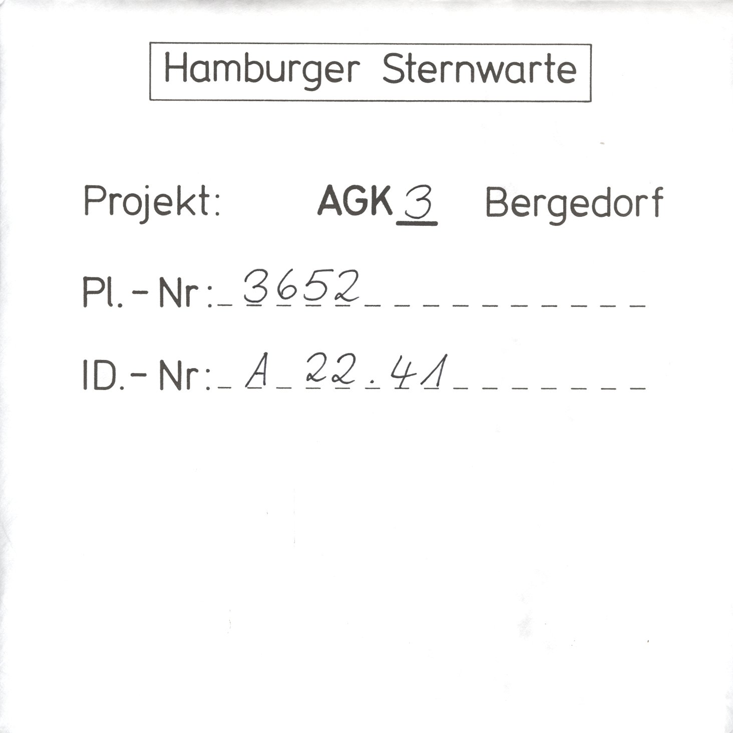 Plattenhuelle AG03652
