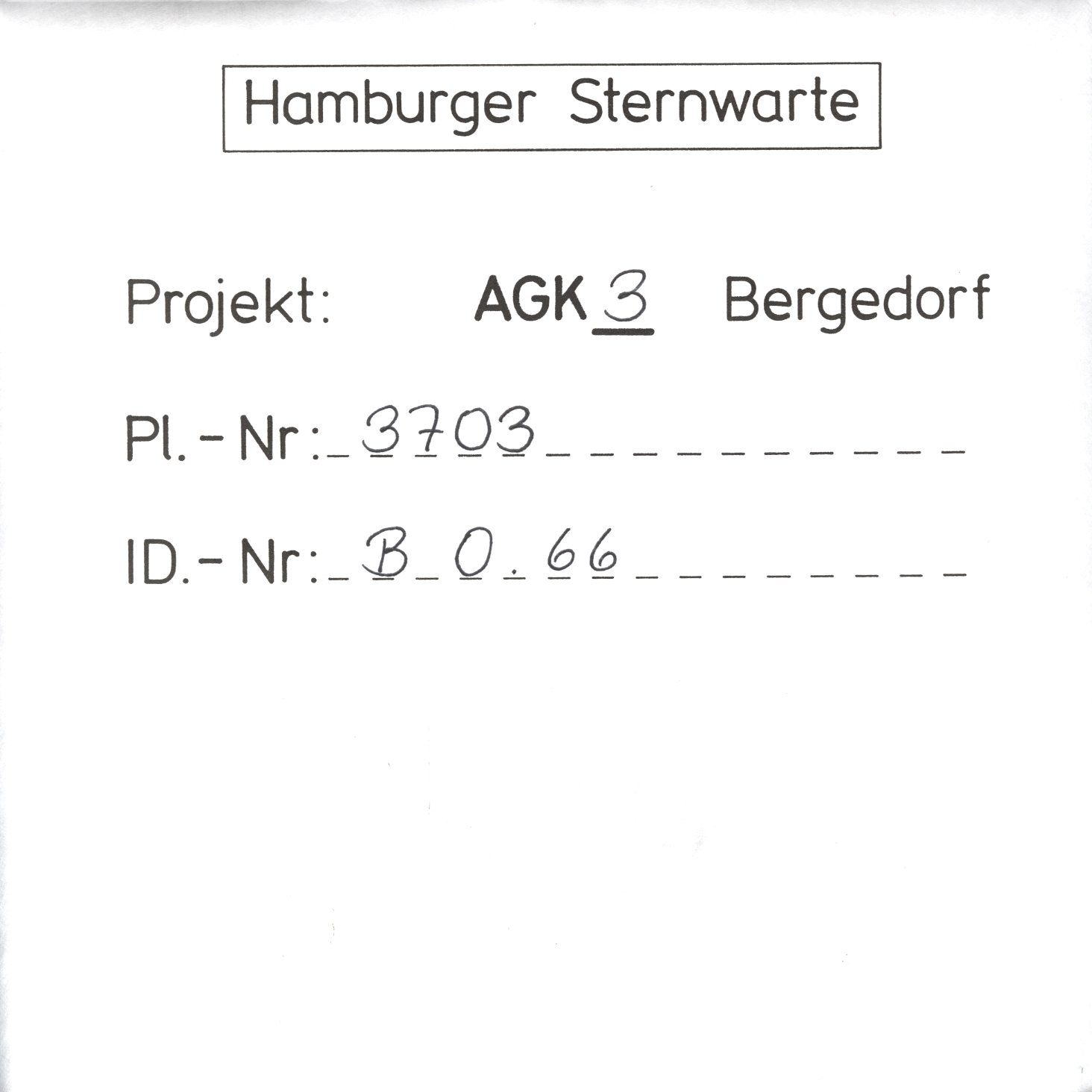 Plattenhuelle AG03703