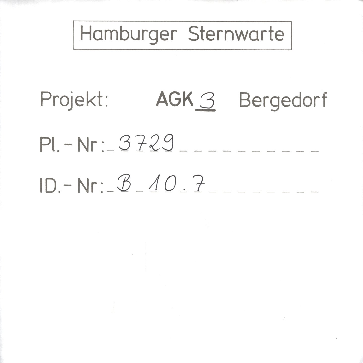 Plattenhuelle AG03729