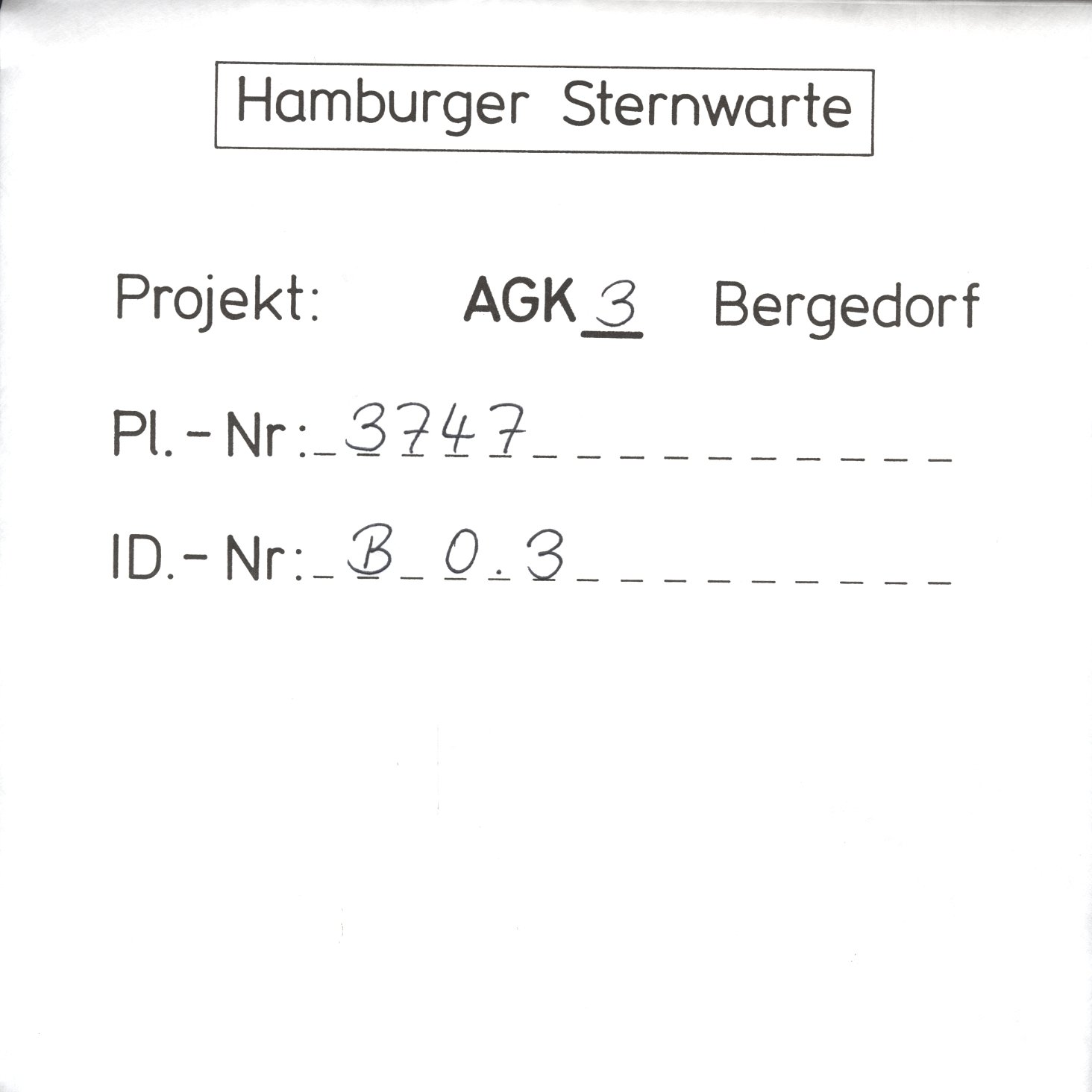 Plattenhuelle AG03747