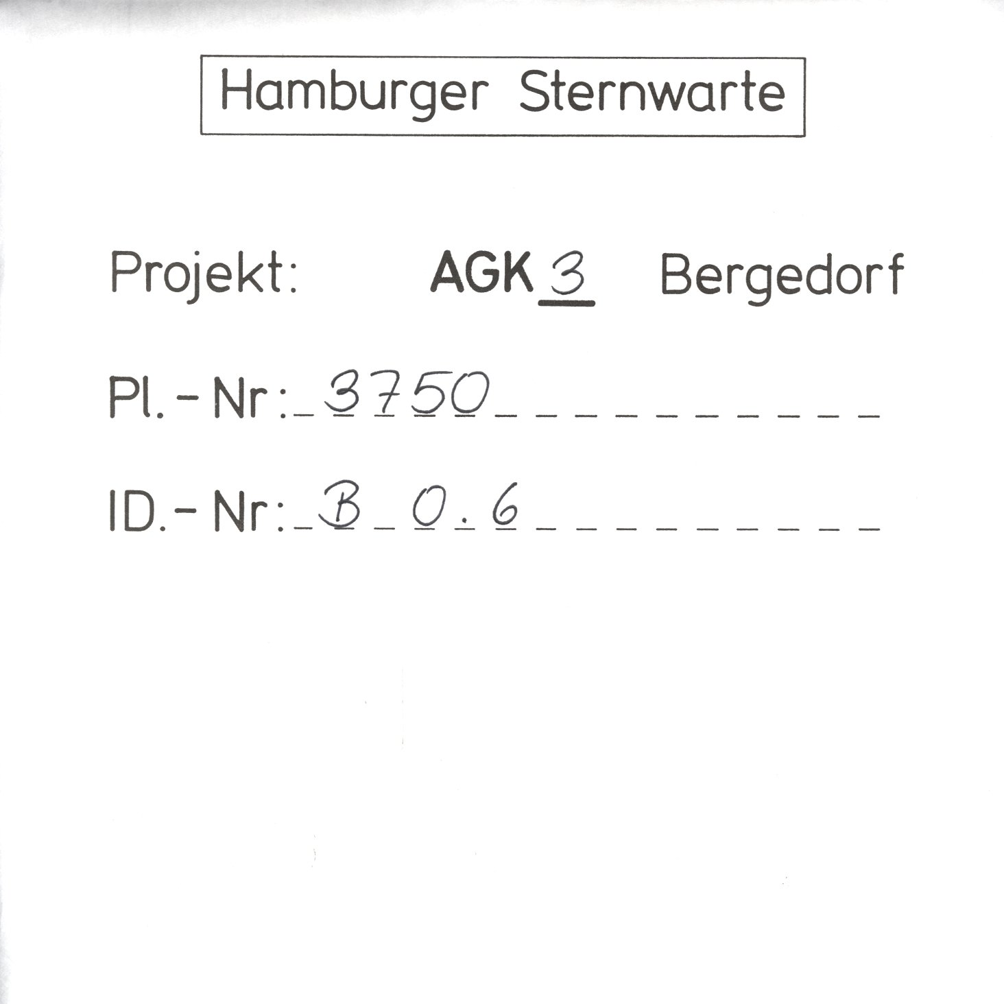 Plattenhuelle AG03750