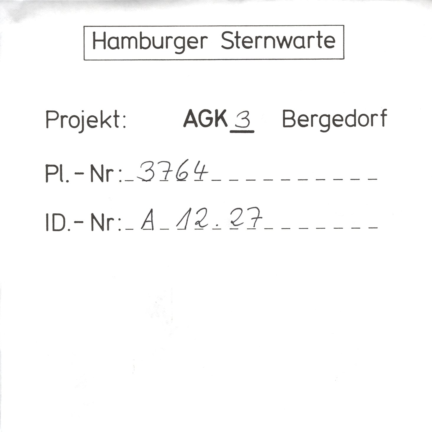 Plattenhuelle AG03764