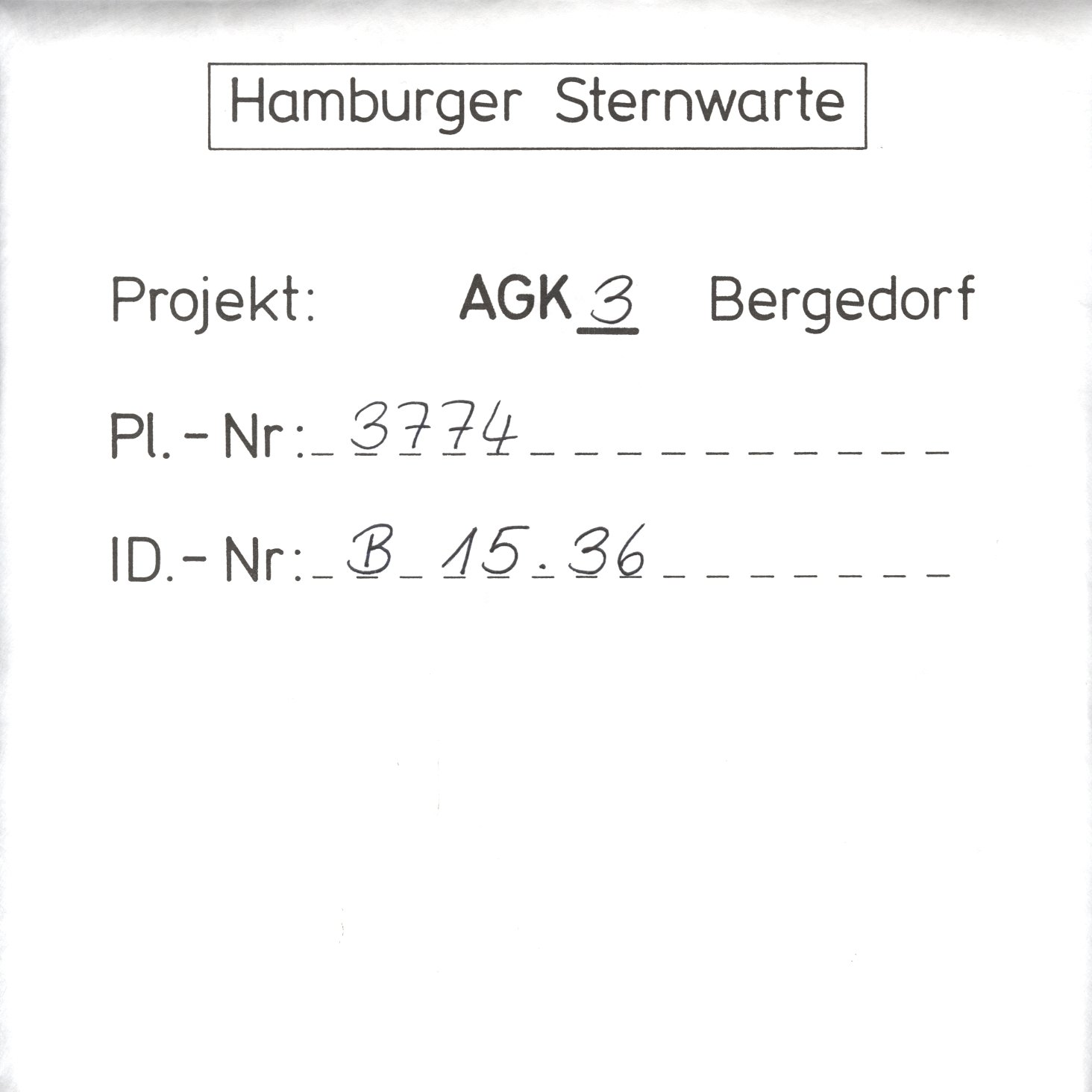 Plattenhuelle AG03774
