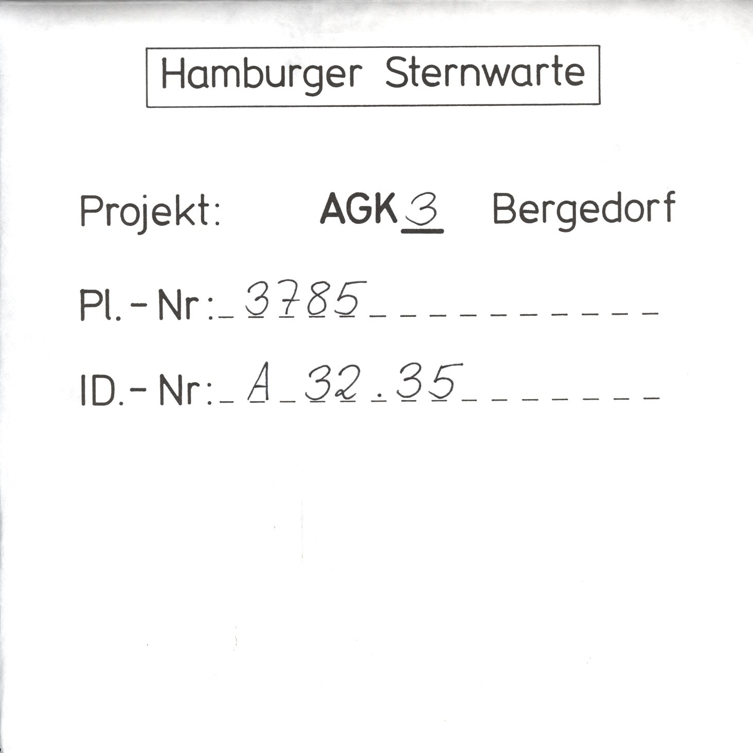 Plattenhuelle AG03785