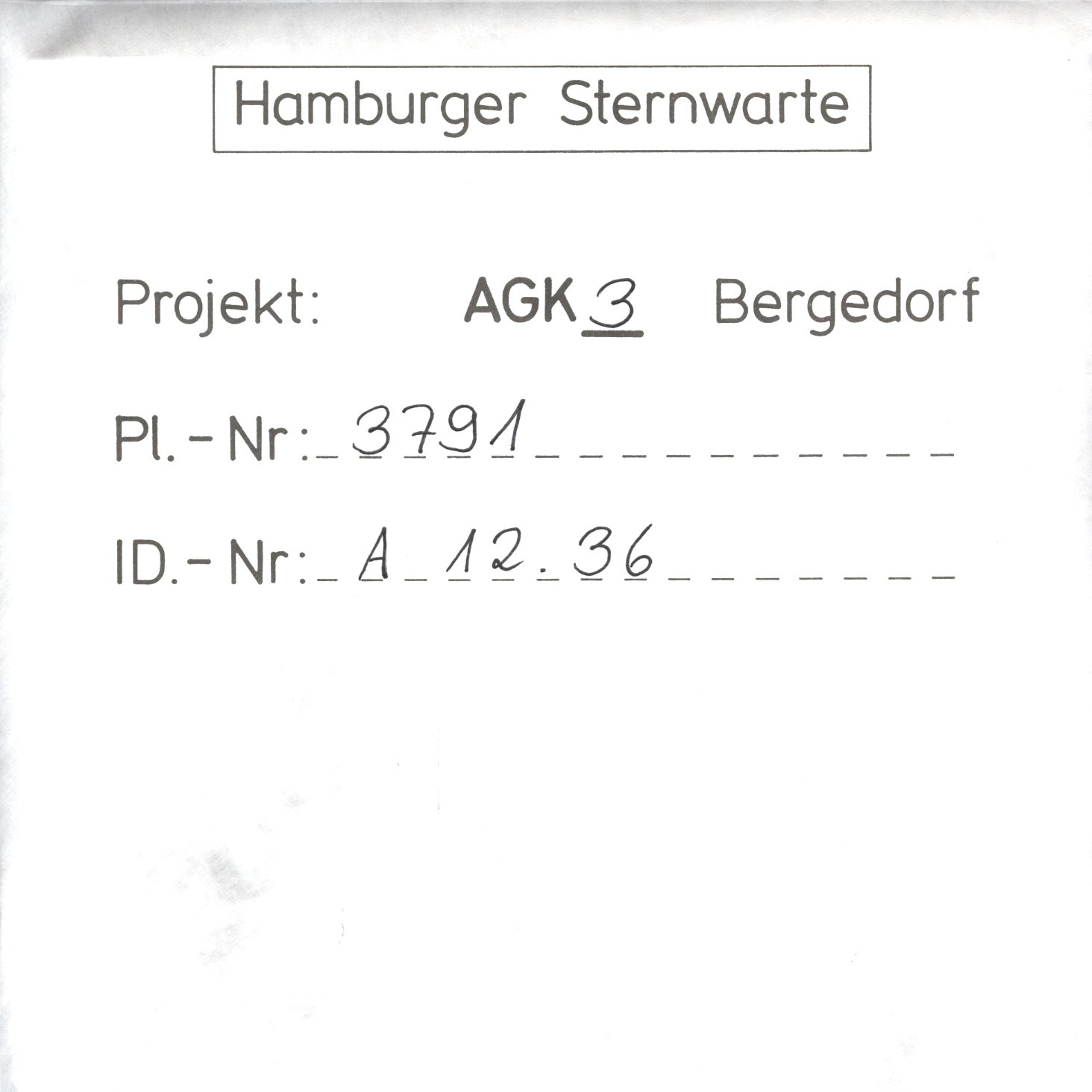 Plattenhuelle AG03791