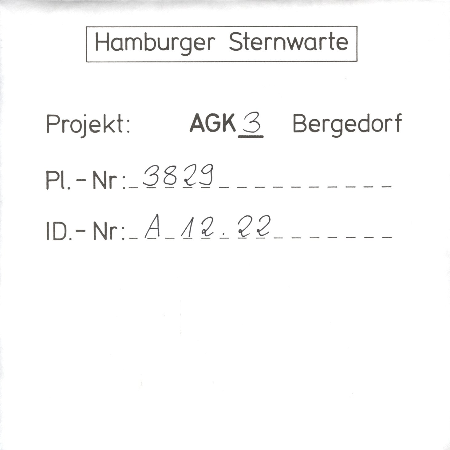 Plattenhuelle AG03829