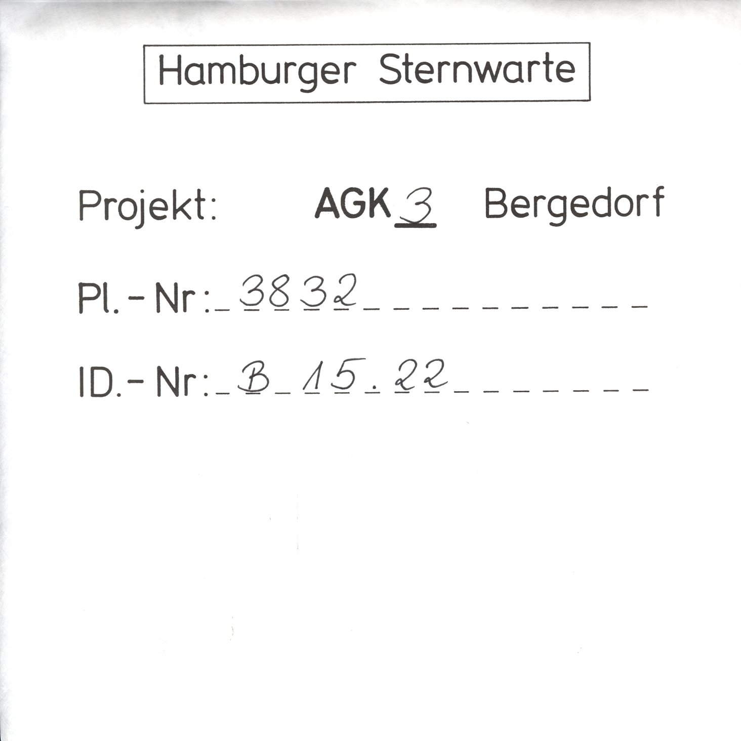 Plattenhuelle AG03832