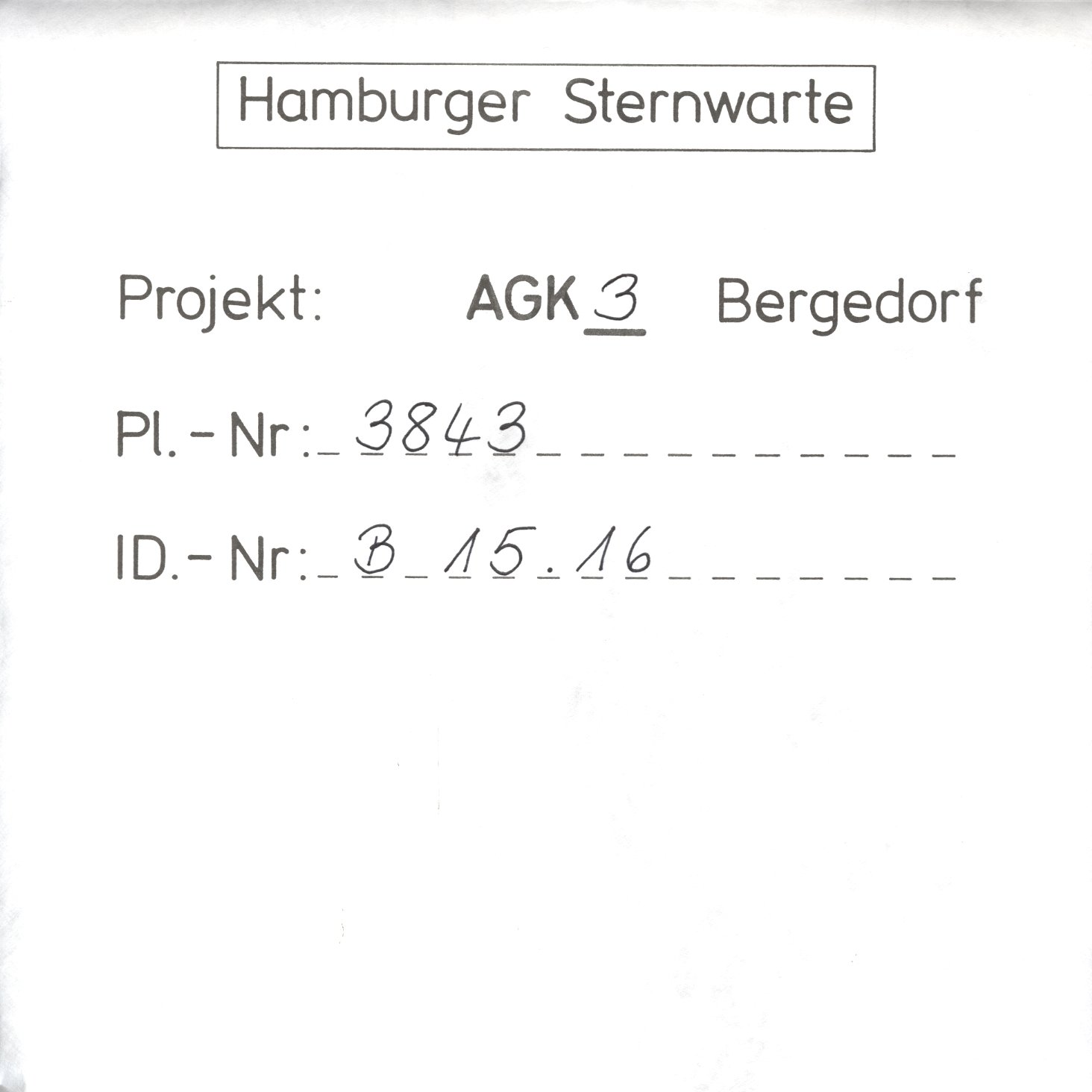 Plattenhuelle AG03843