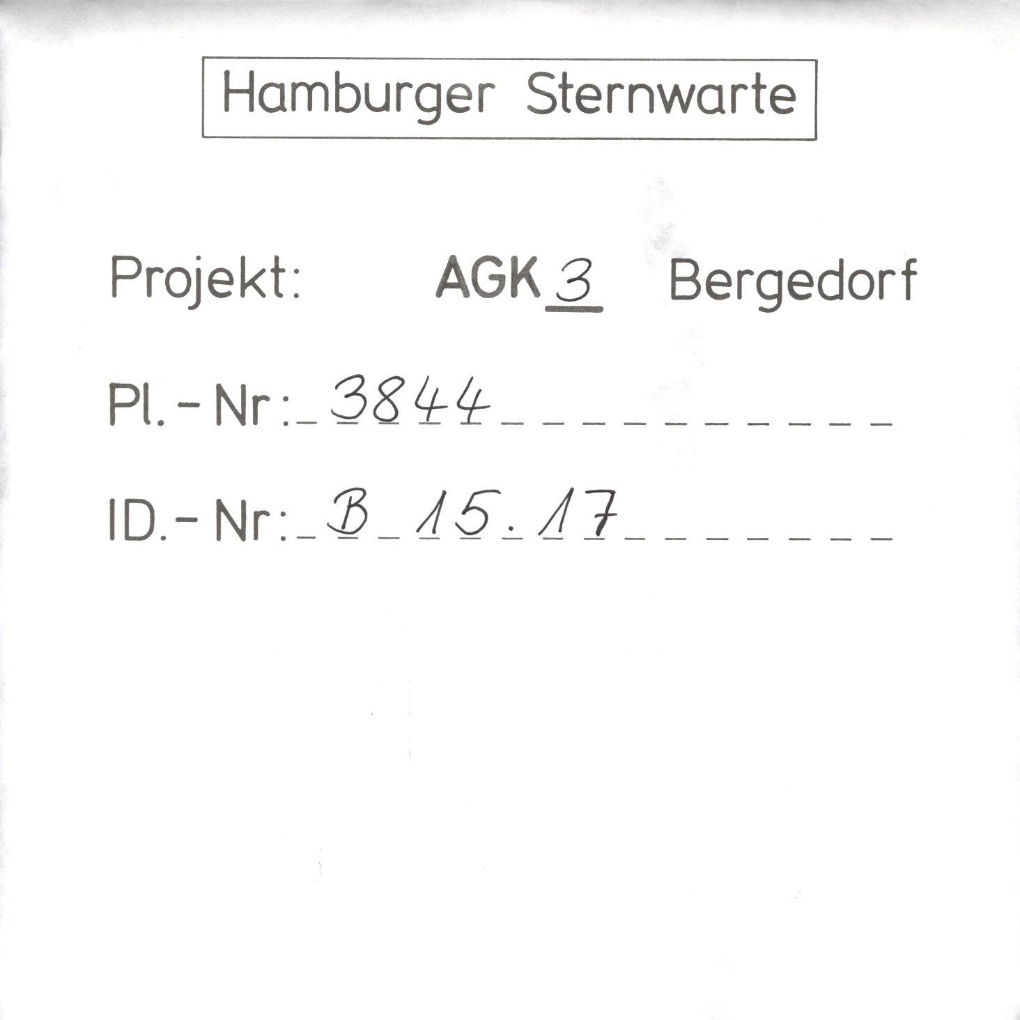 Plattenhuelle AG03844