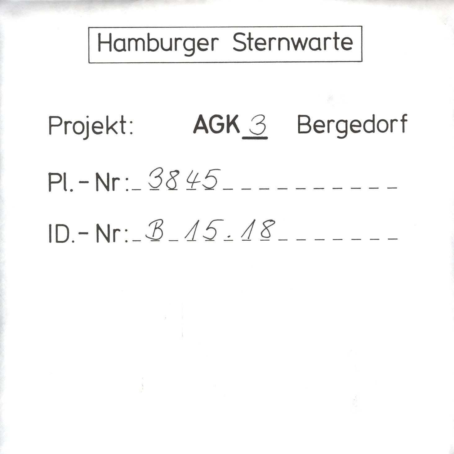 Plattenhuelle AG03845