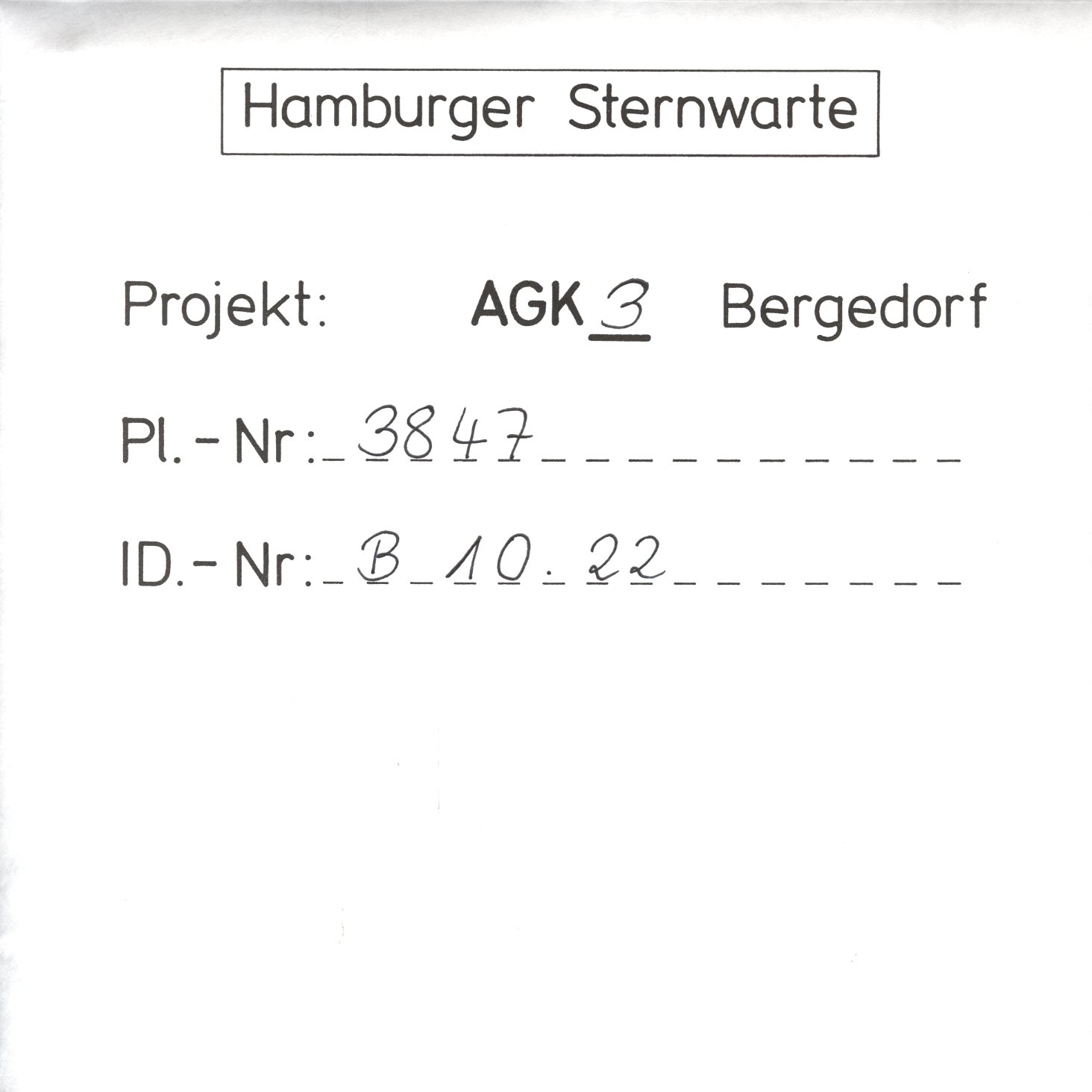 Plattenhuelle AG03847
