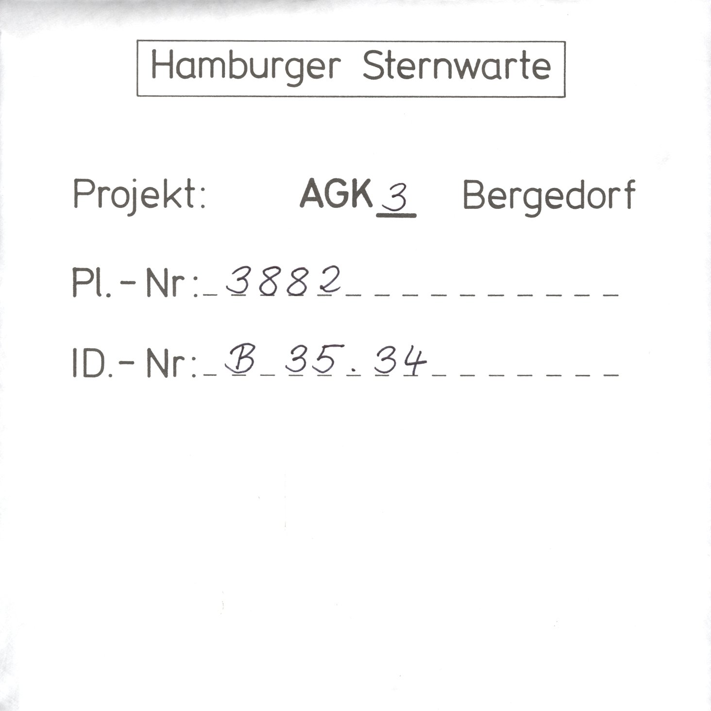 Plattenhuelle AG03882