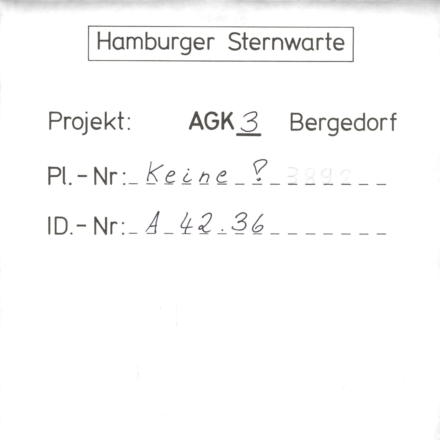 Plattenhuelle AG03892