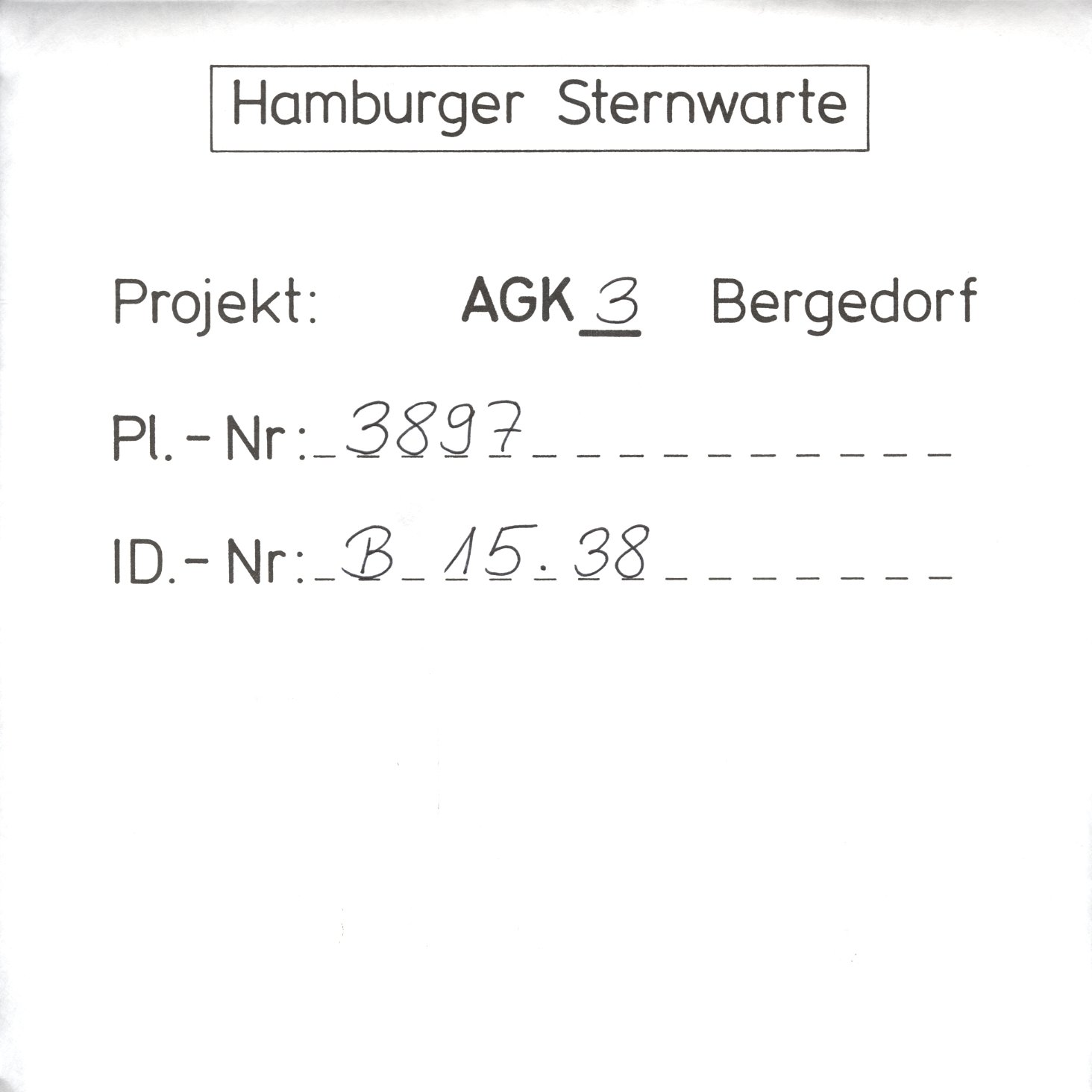 Plattenhuelle AG03897