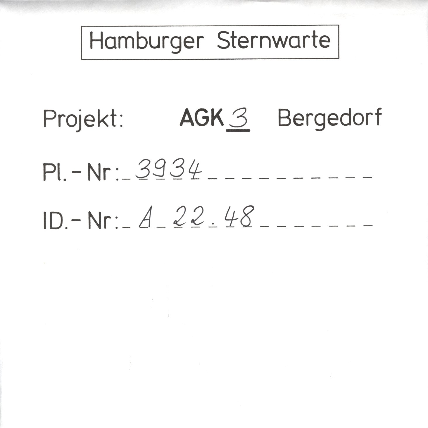 Plattenhuelle AG03934