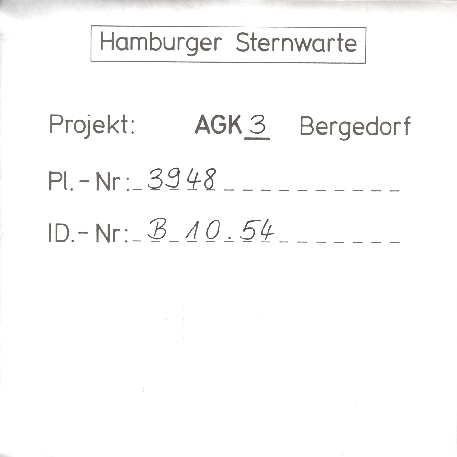 Plattenhuelle AG03948