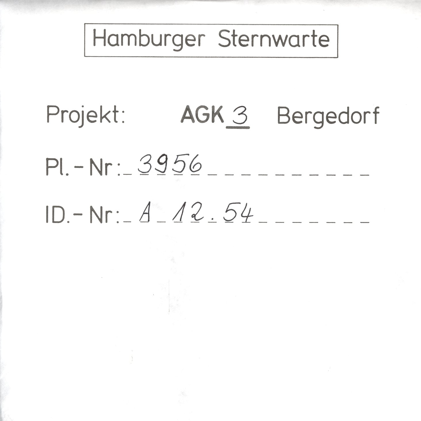 Plattenhuelle AG03956