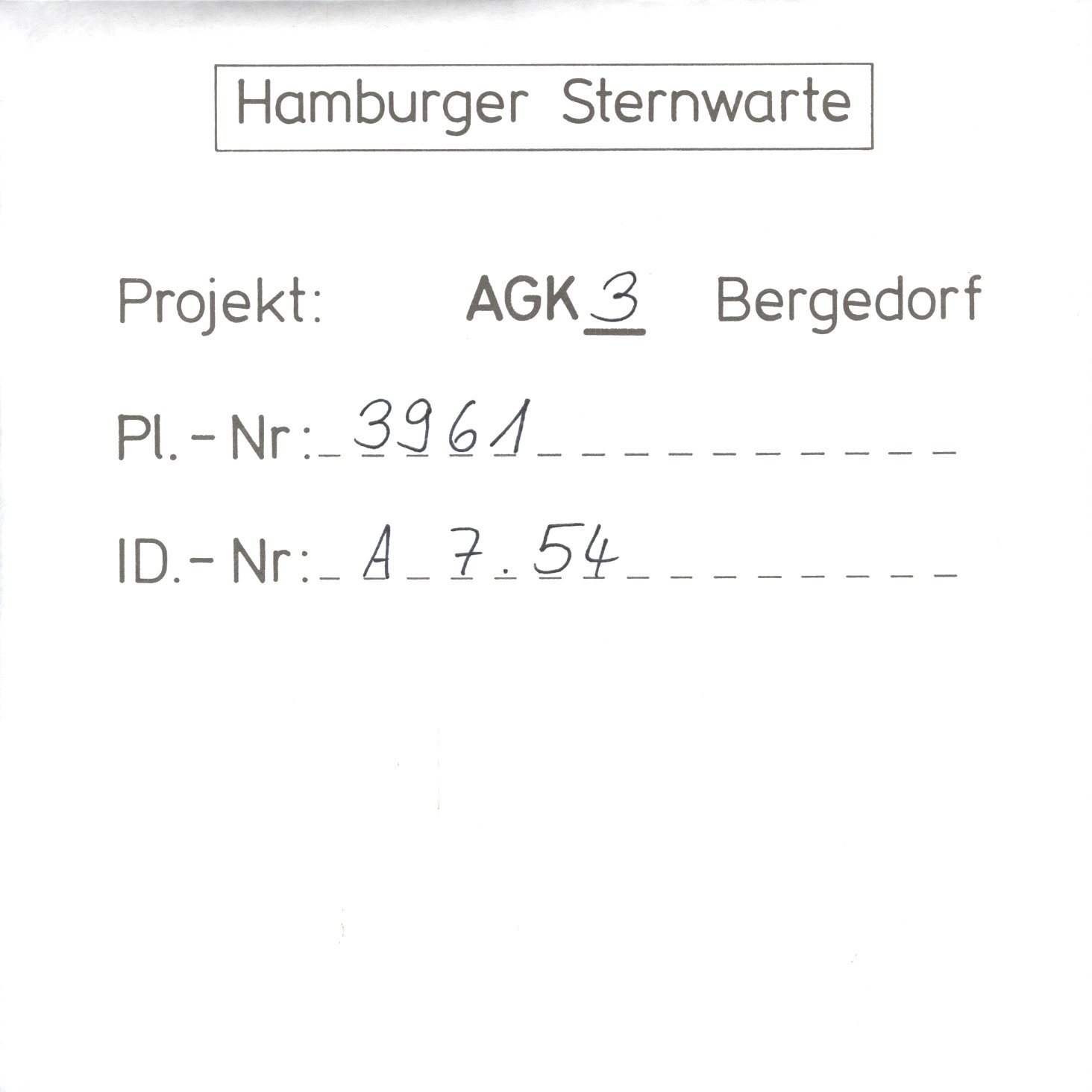 Plattenhuelle AG03961