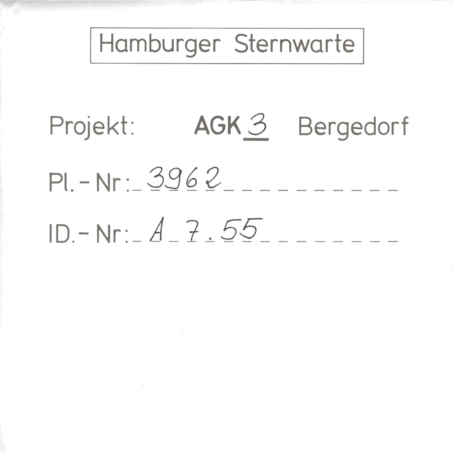 Plattenhuelle AG03962
