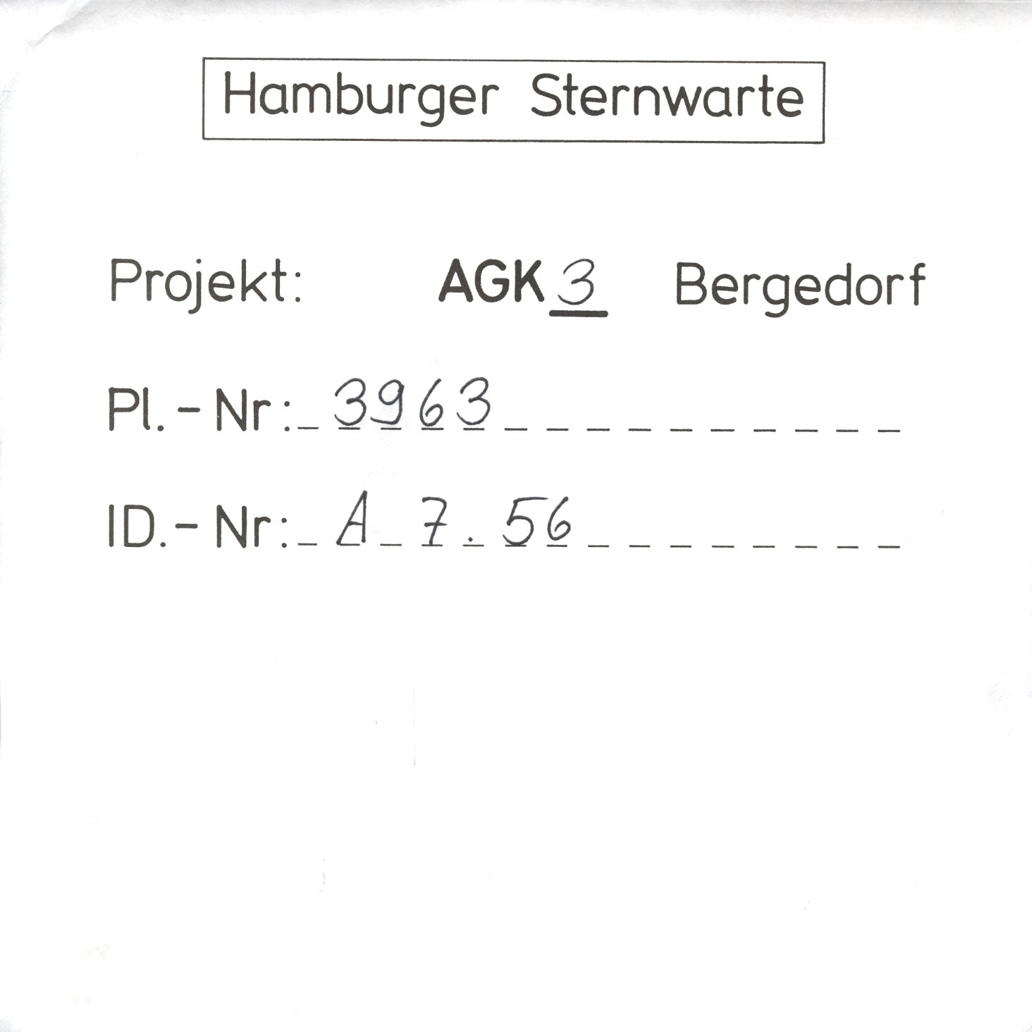 Plattenhuelle AG03963