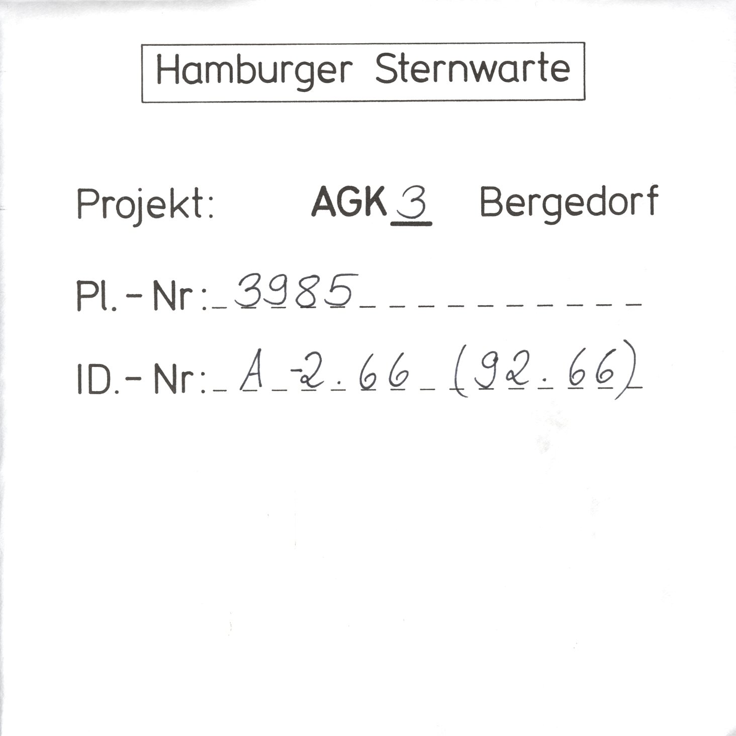 Plattenhuelle AG03985